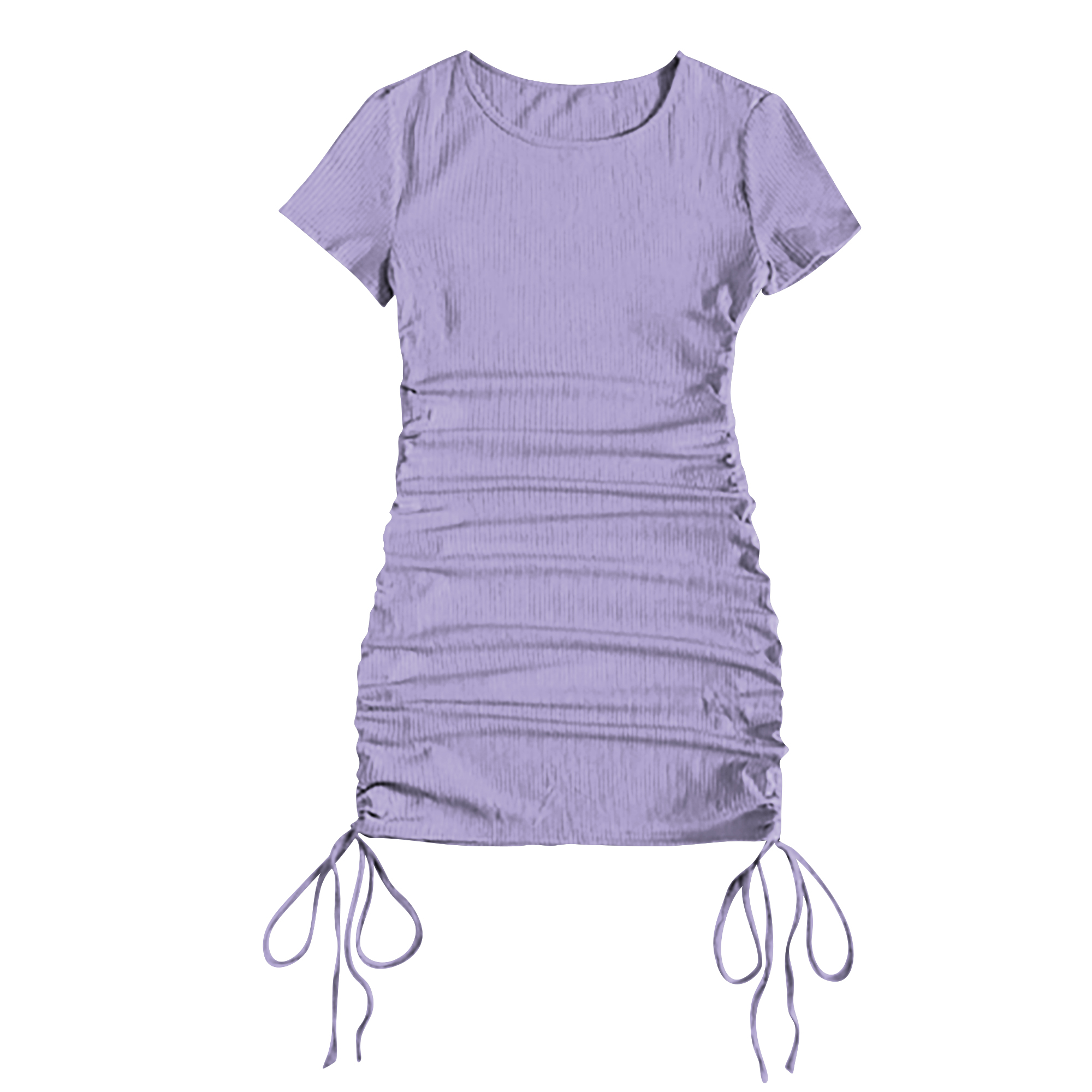 Lavender Rouched Dress