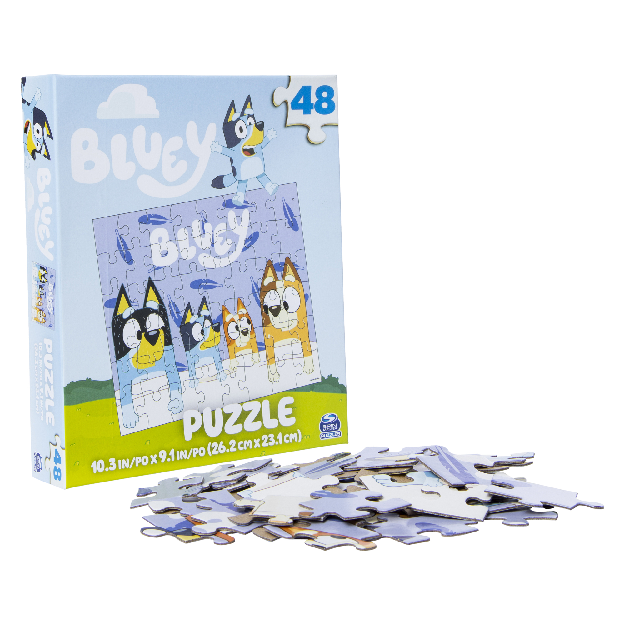 Bluey Puzzle For Kids, 48-Piece