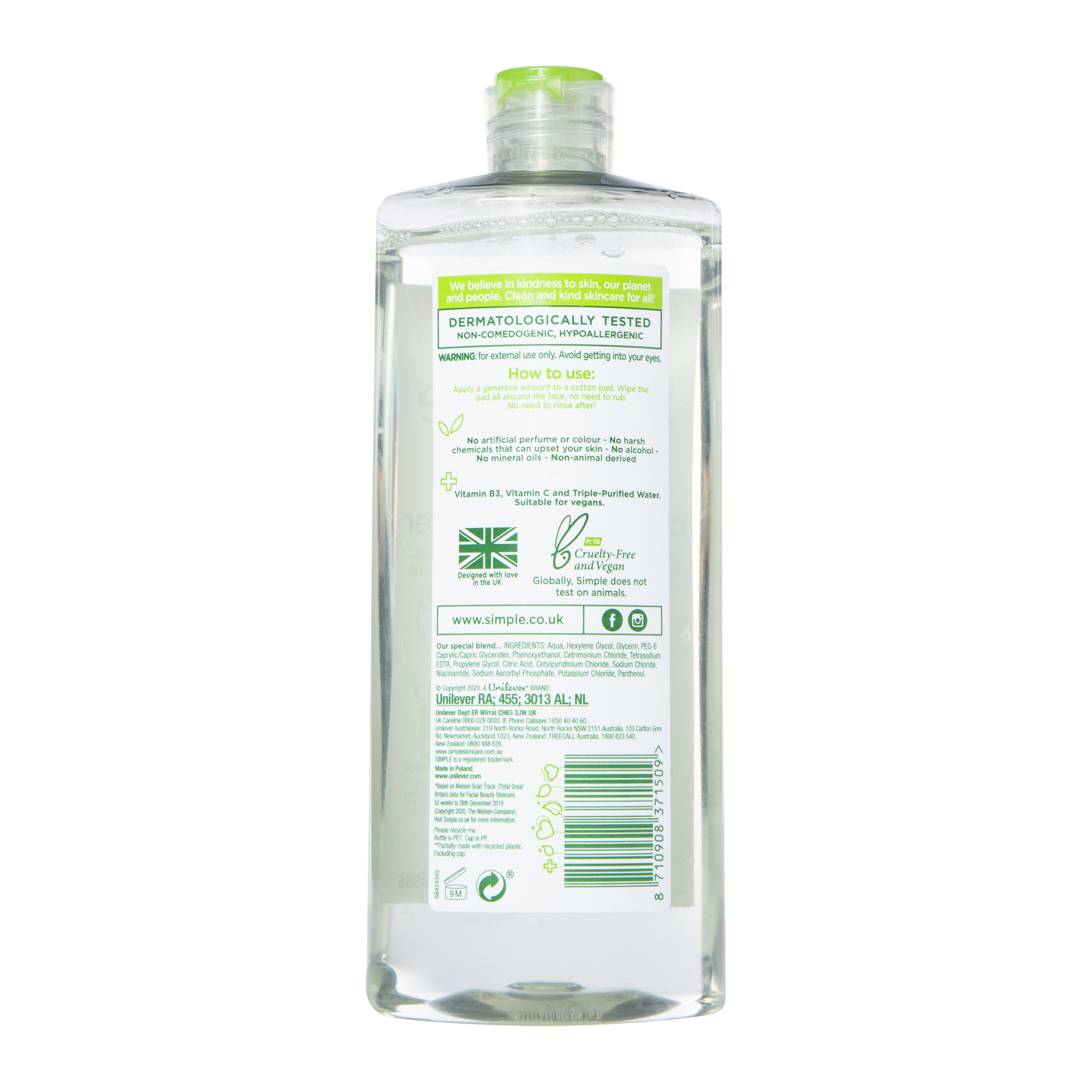 Simple® Micellar Cleansing Water 13.5oz