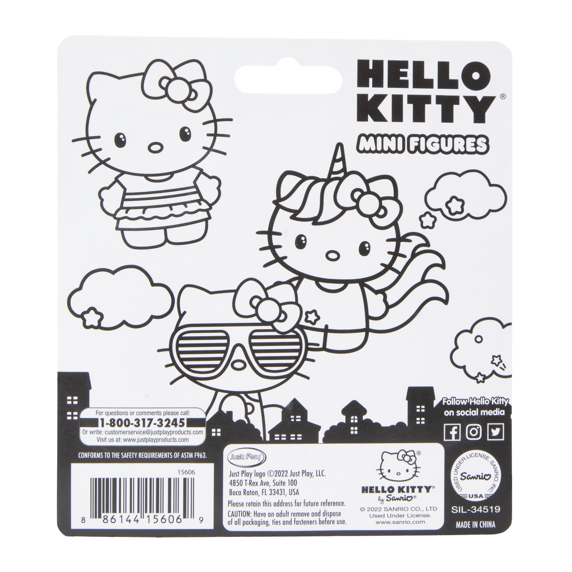 Hello Kitty® Mini Figures 4-Pack