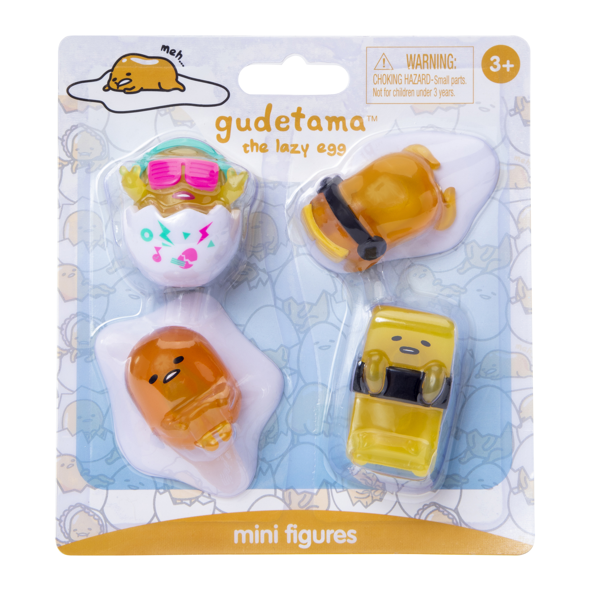 Gudetama™ Mini Figures 4-Pack