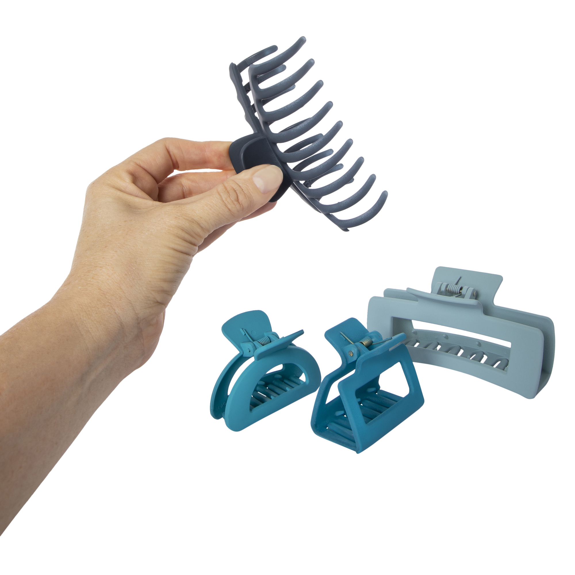 Claw Hair Clips 4-Pack