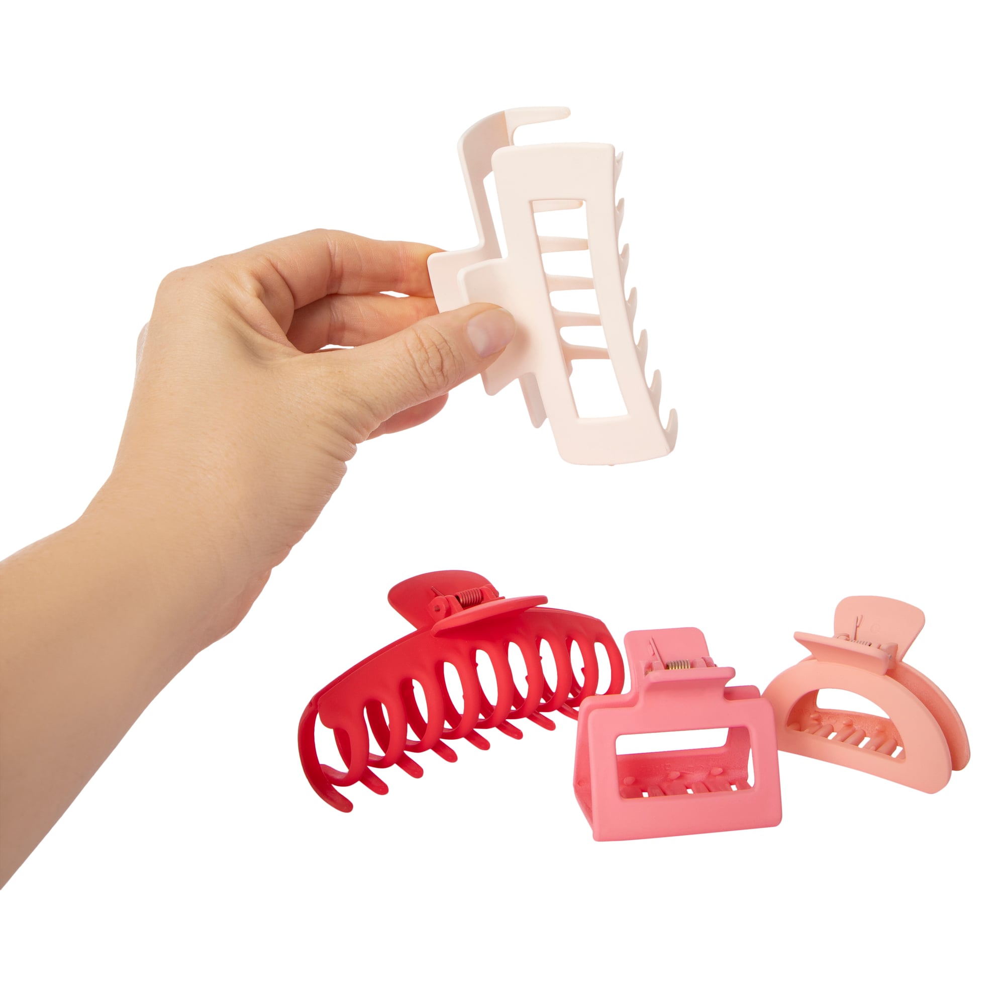 Claw Hair Clips 4-Pack