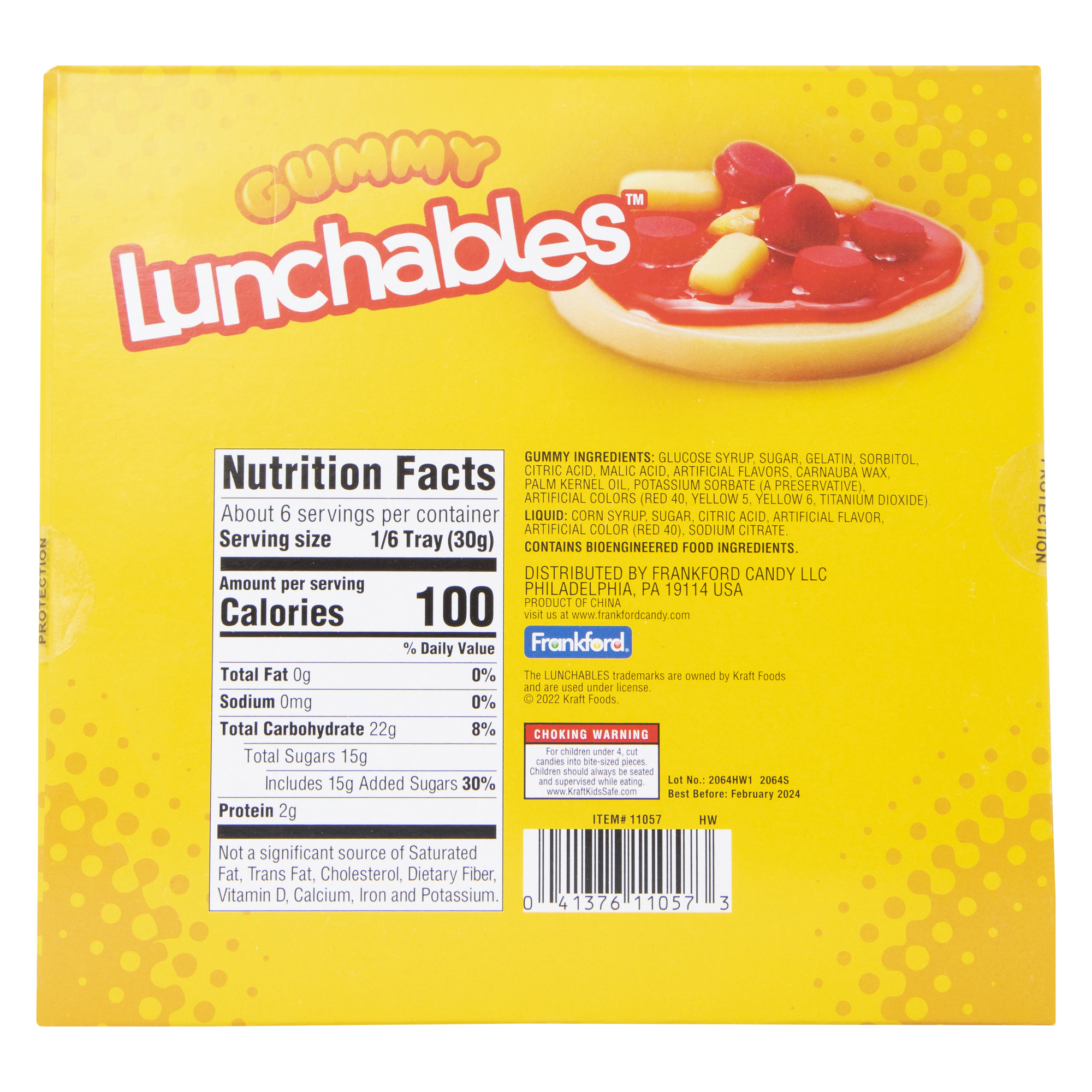 Lunchables™ Gummy Pepperoni Pizza Kit Candy 6.3oz