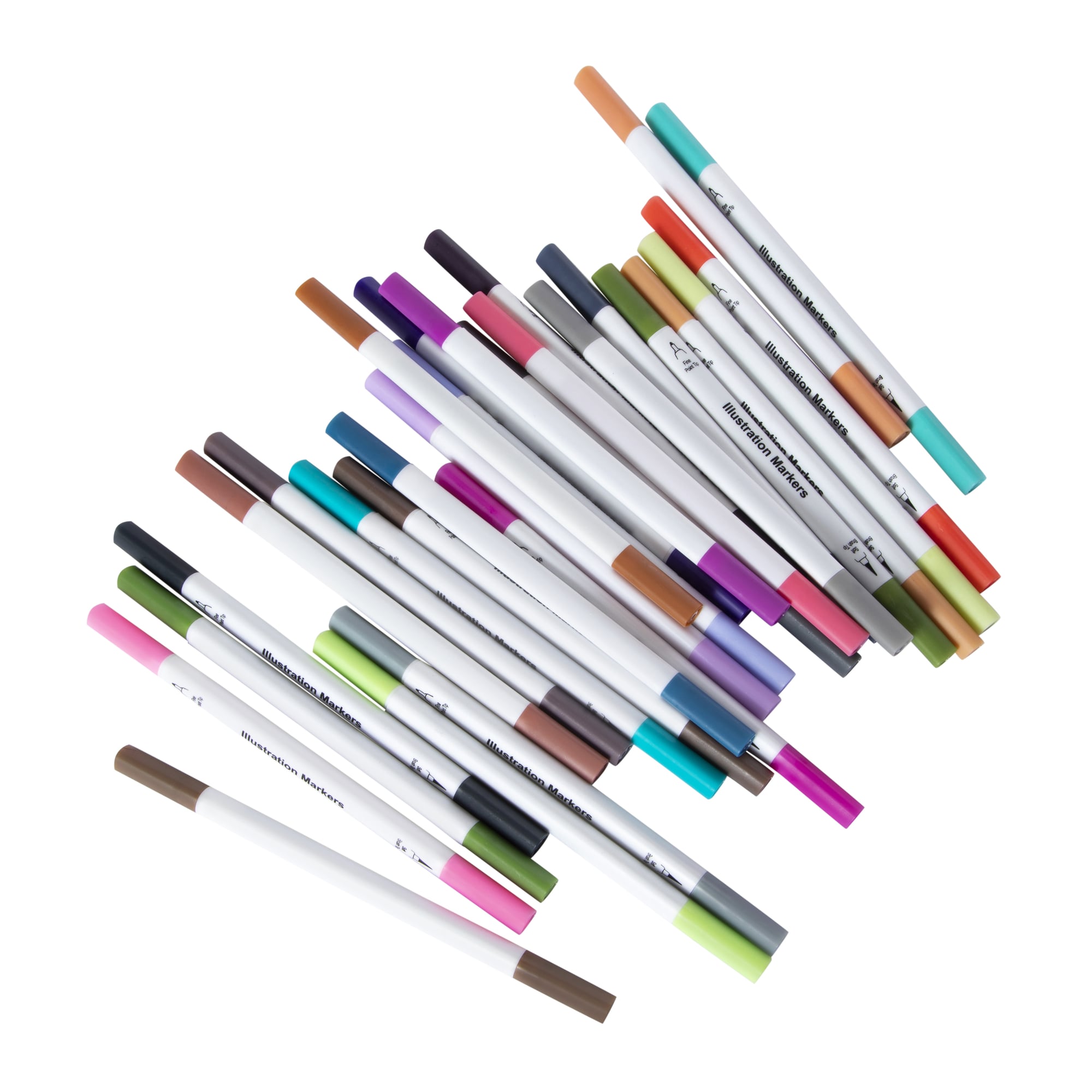 Dual-Tip Illustration Markers 28-Count