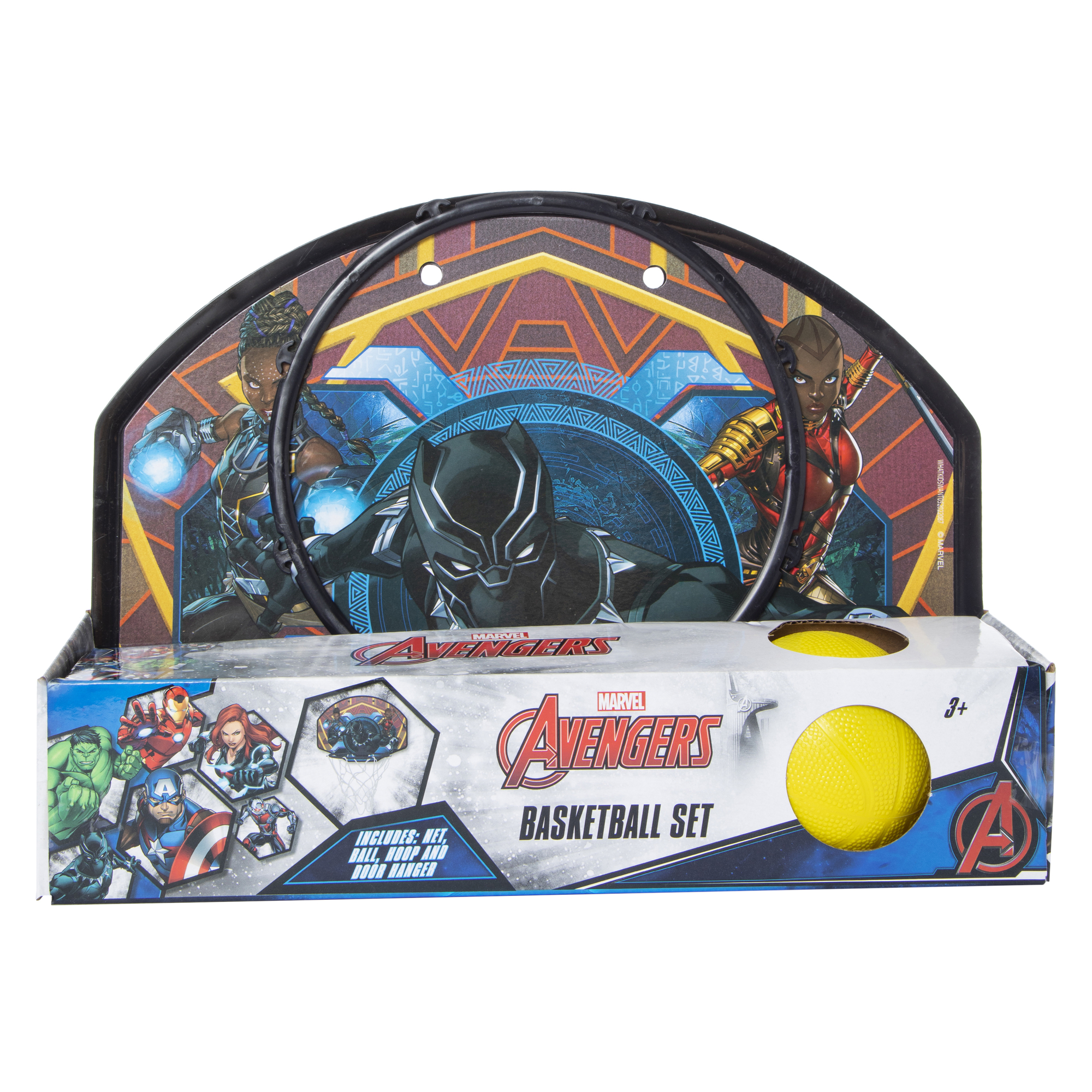 Marvel Avengers Black Panther indoor Basketball Set