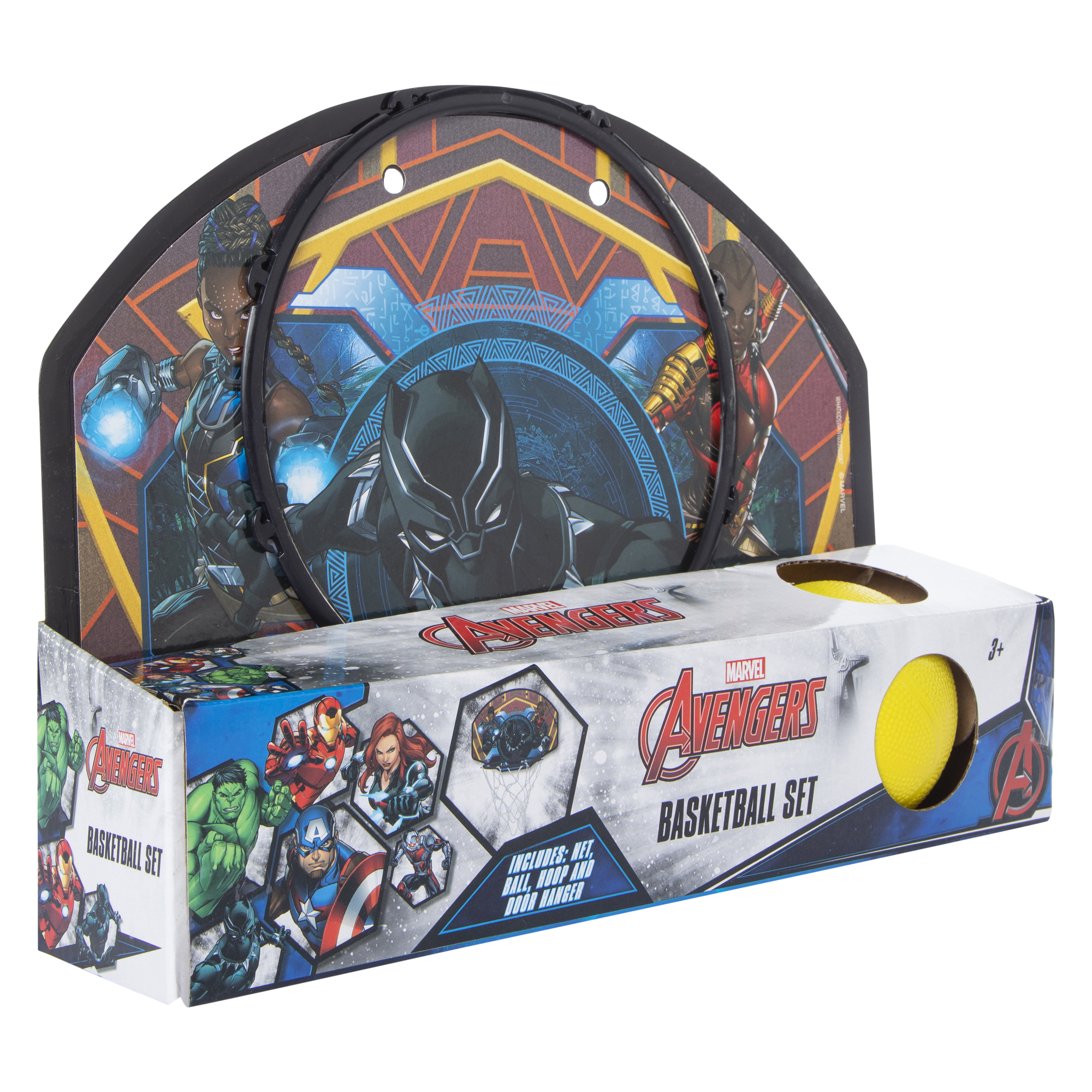 Marvel Avengers Black Panther indoor Basketball Set