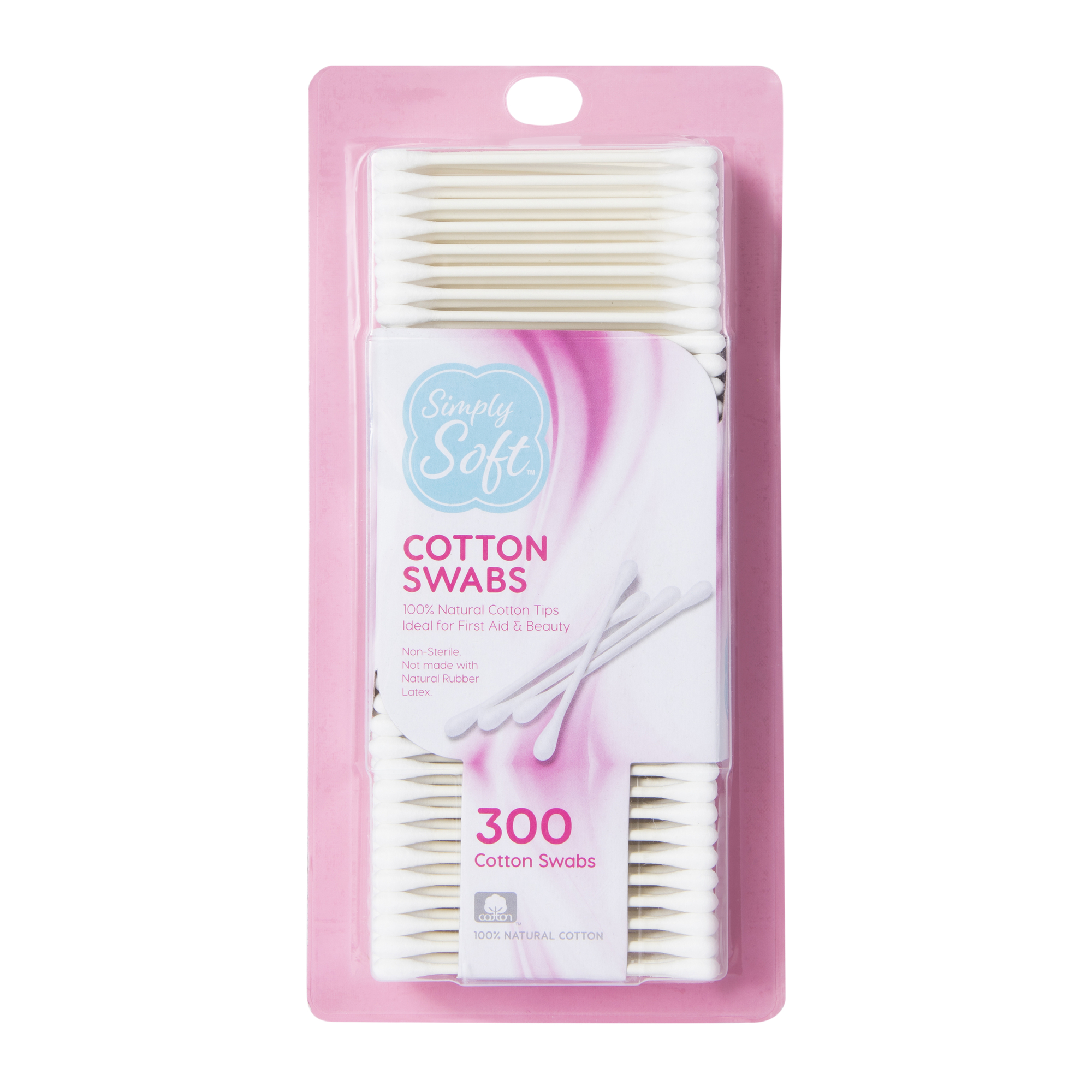 Simply Soft™ Cotton Swabs 300-Count