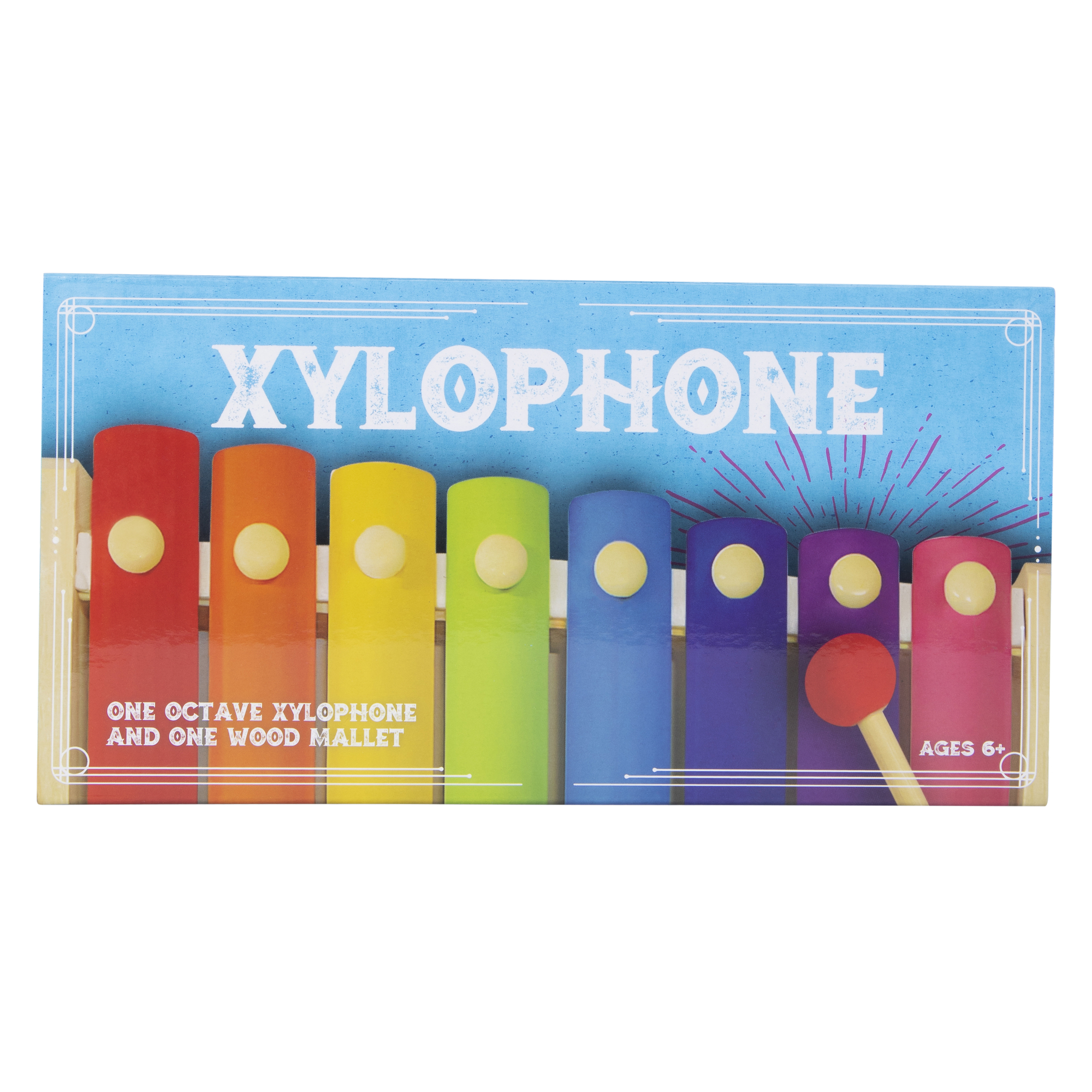 Rainbow Xylophone Toy