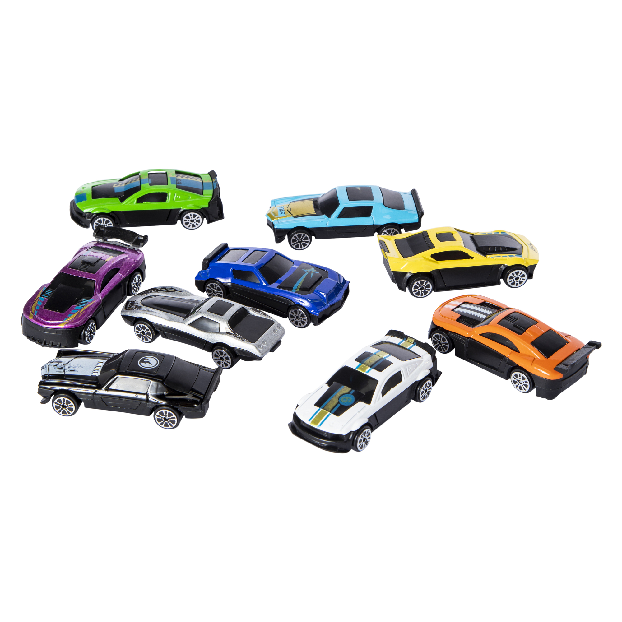 Die-Cast Toy Vehicles 9-Pack (Styles May Vary)