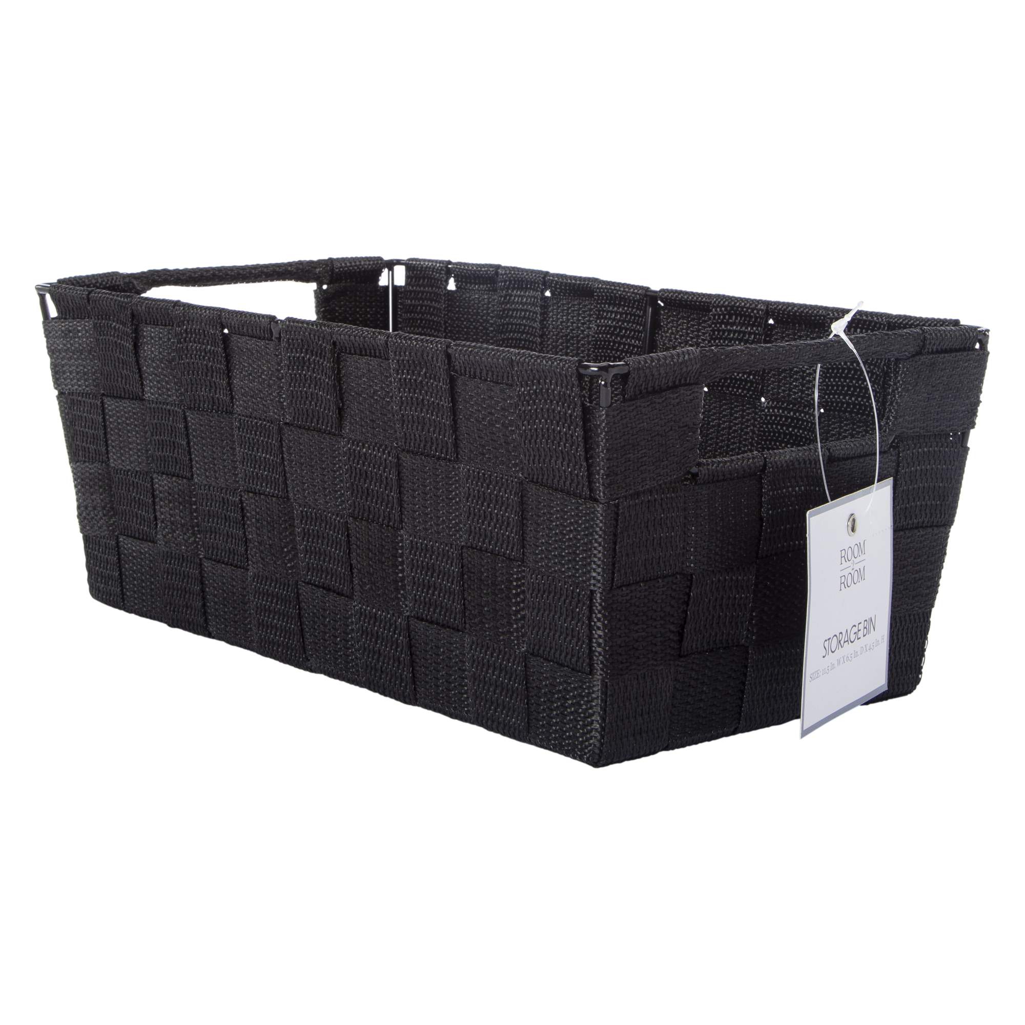 Nylon Woven Storage Basket 11.5in x 6.5in