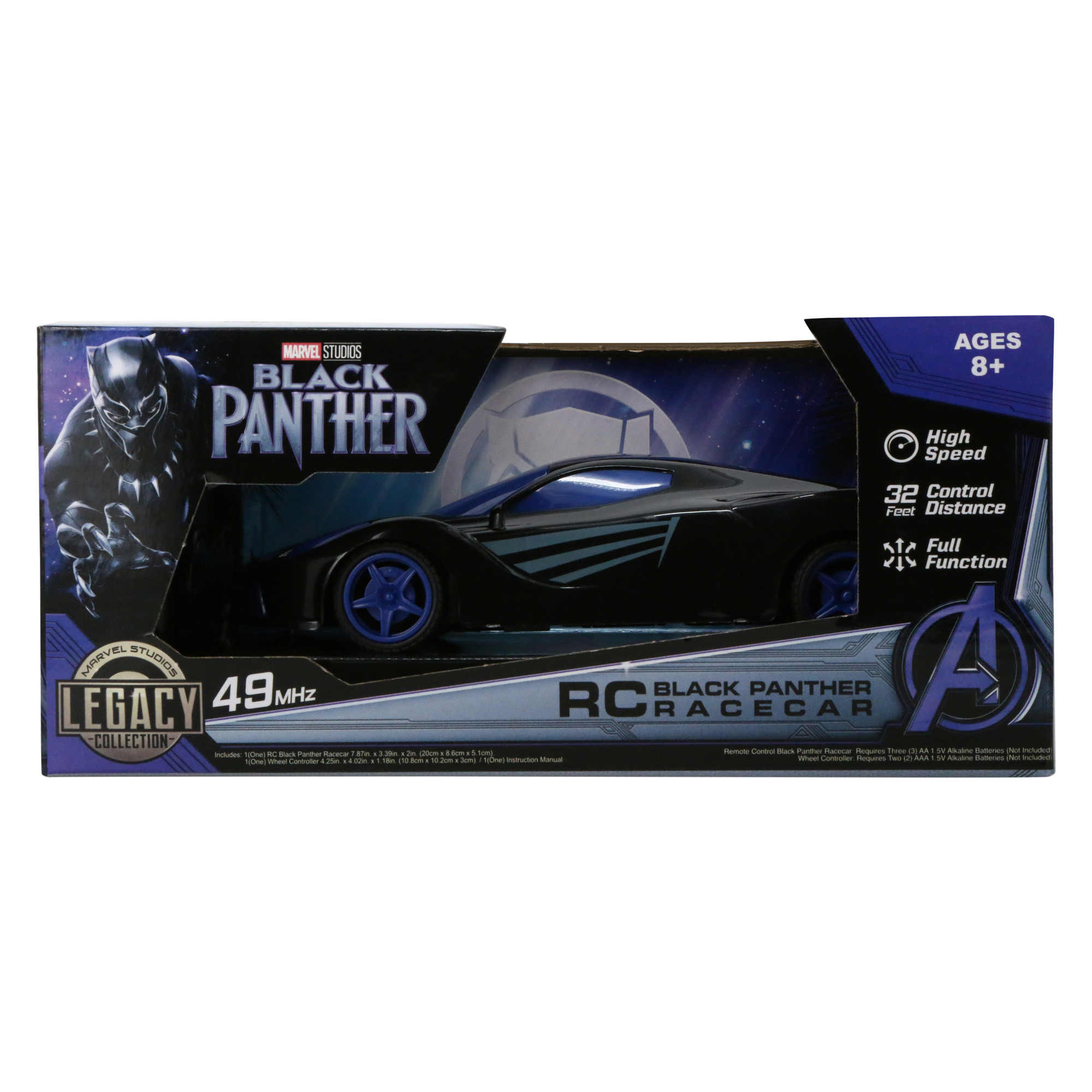 Marvel Black Panther™ Remote Control Racecar Toy