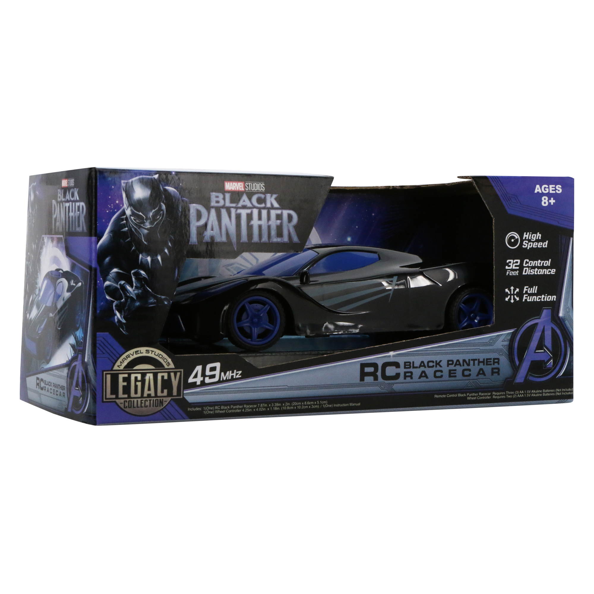 Marvel Black Panther™ Remote Control Racecar Toy