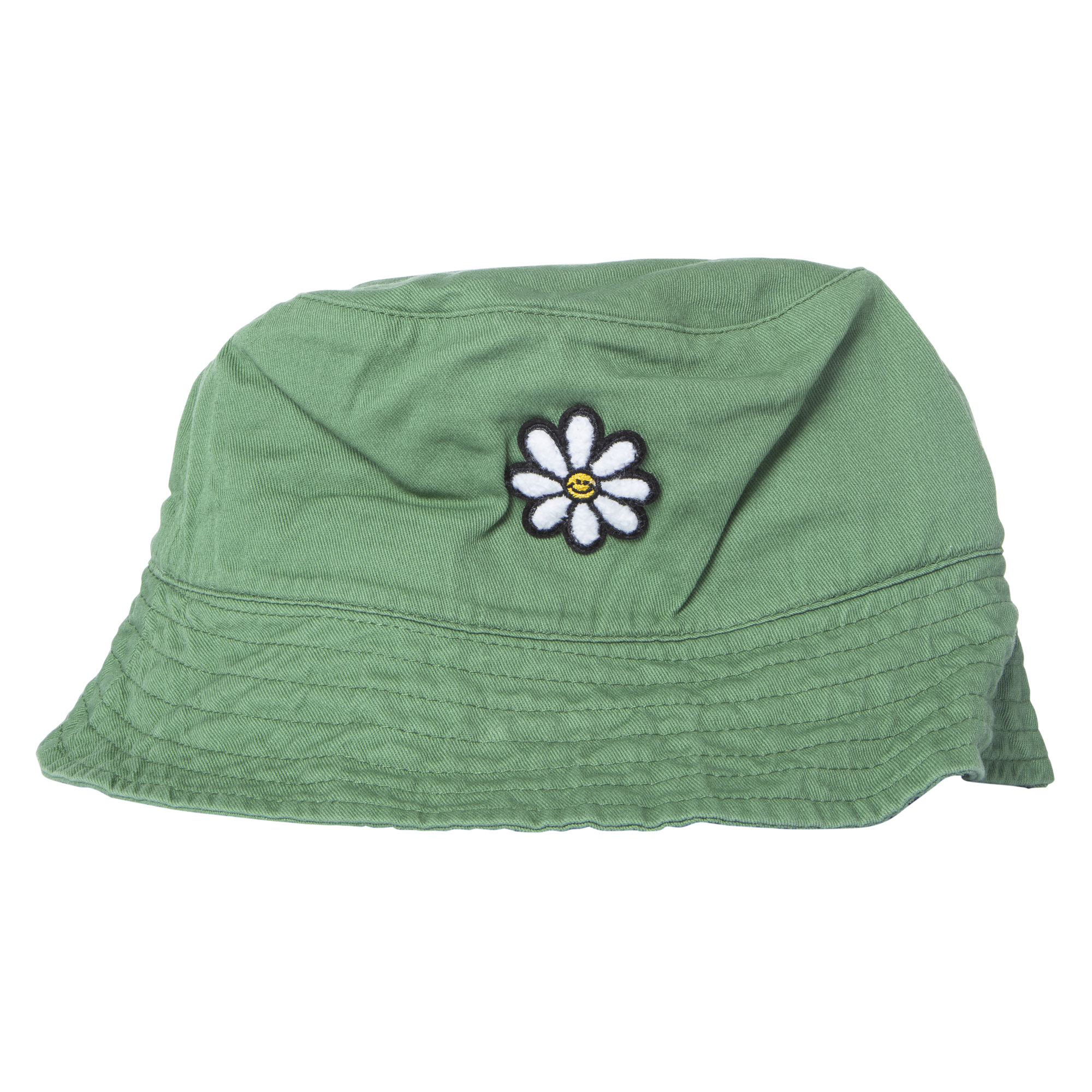 Tufted Patch Bucket Hat