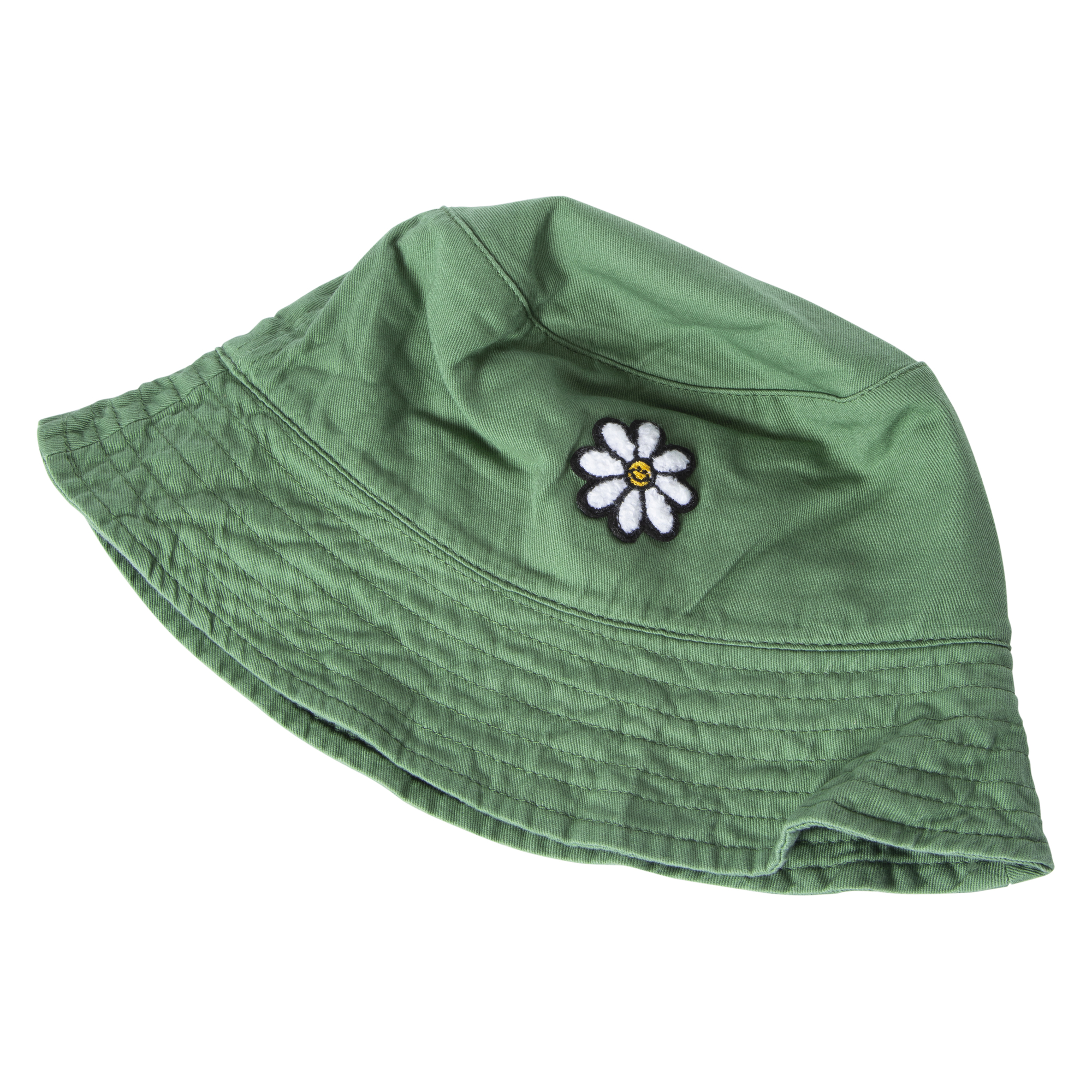 Tufted Patch Bucket Hat