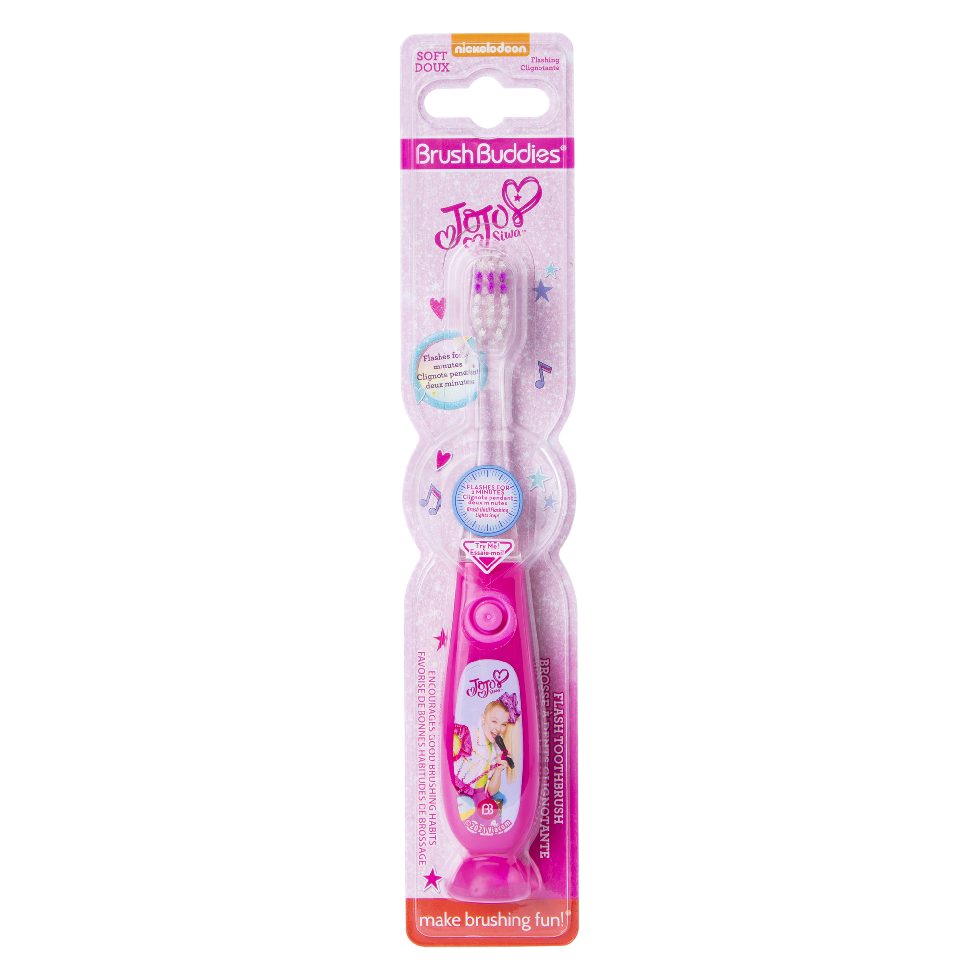 Jojo Siwa™ Flash Toothbrush Brush Buddies™