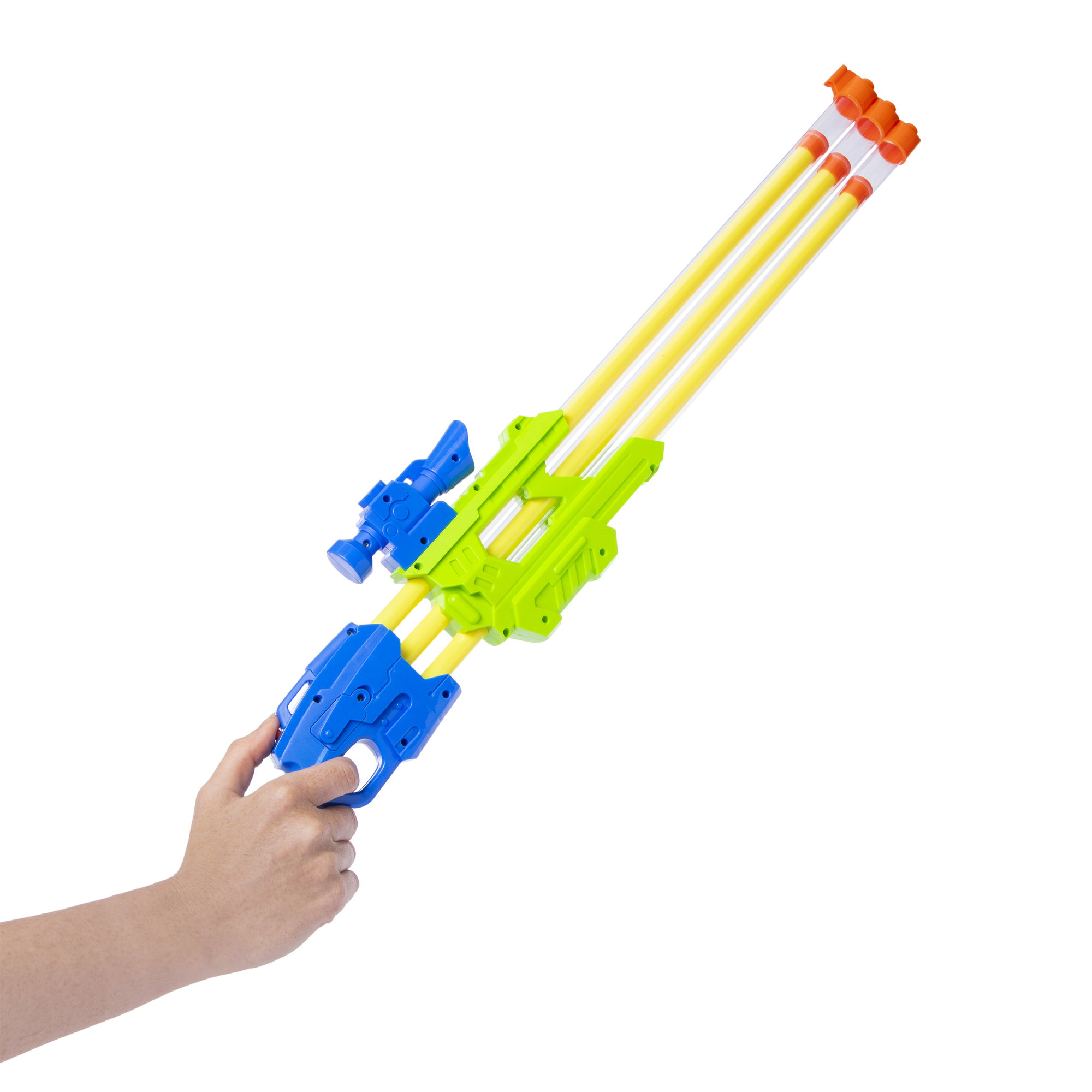 Light-Up Triple Tubes Water Blaster Toy