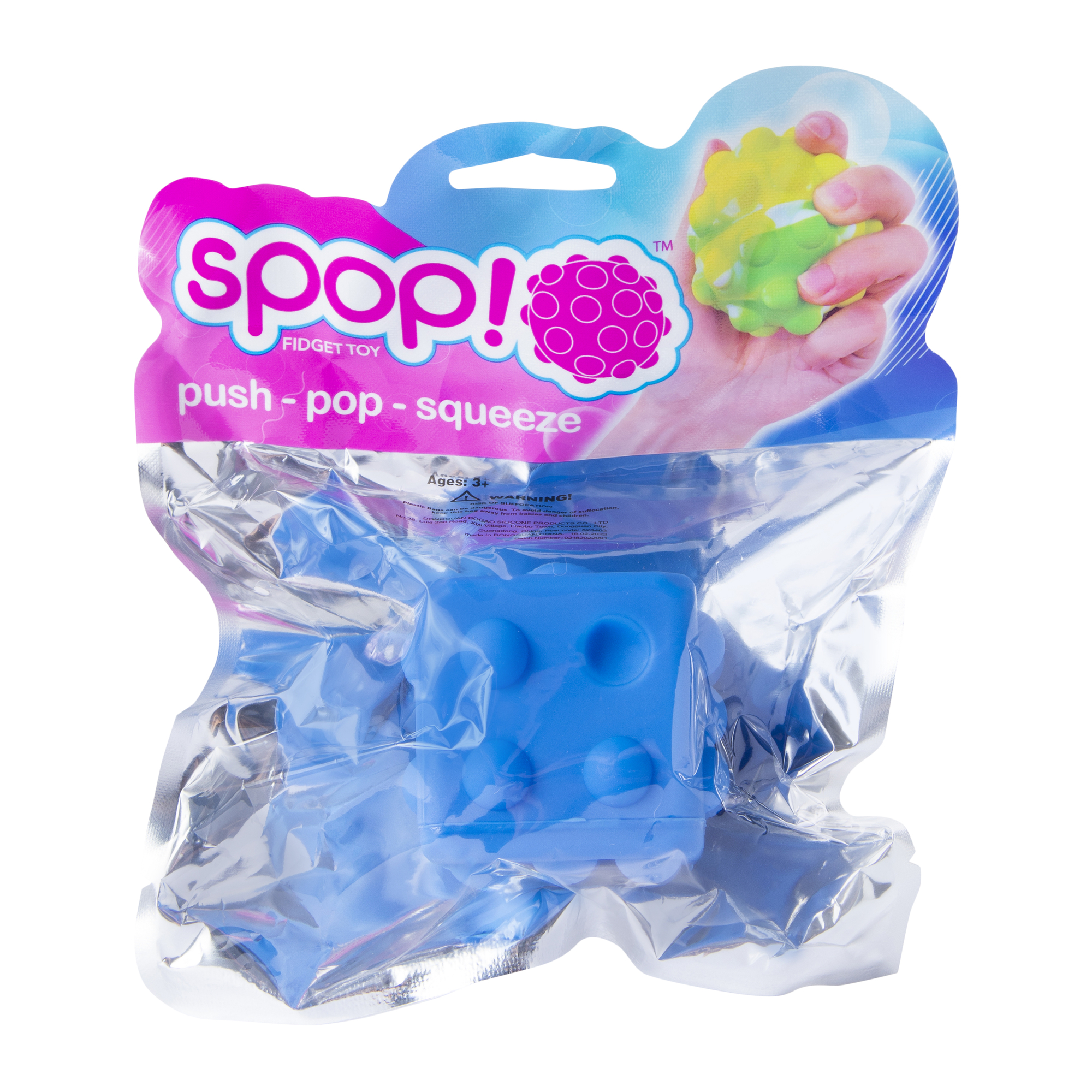 Bubble Popper Dice Fidget Toy