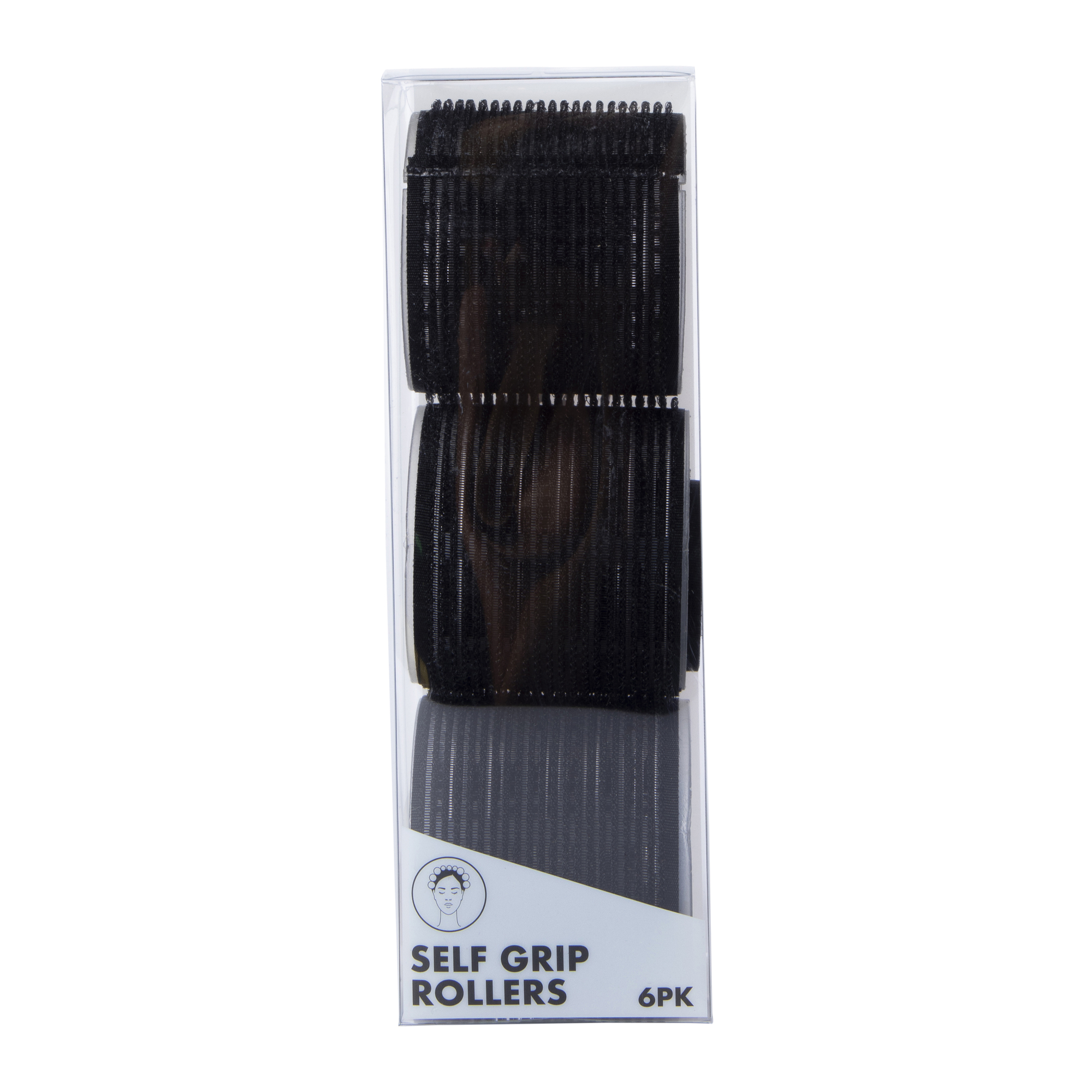 Self-Grip Hair Rollers 6-Pack