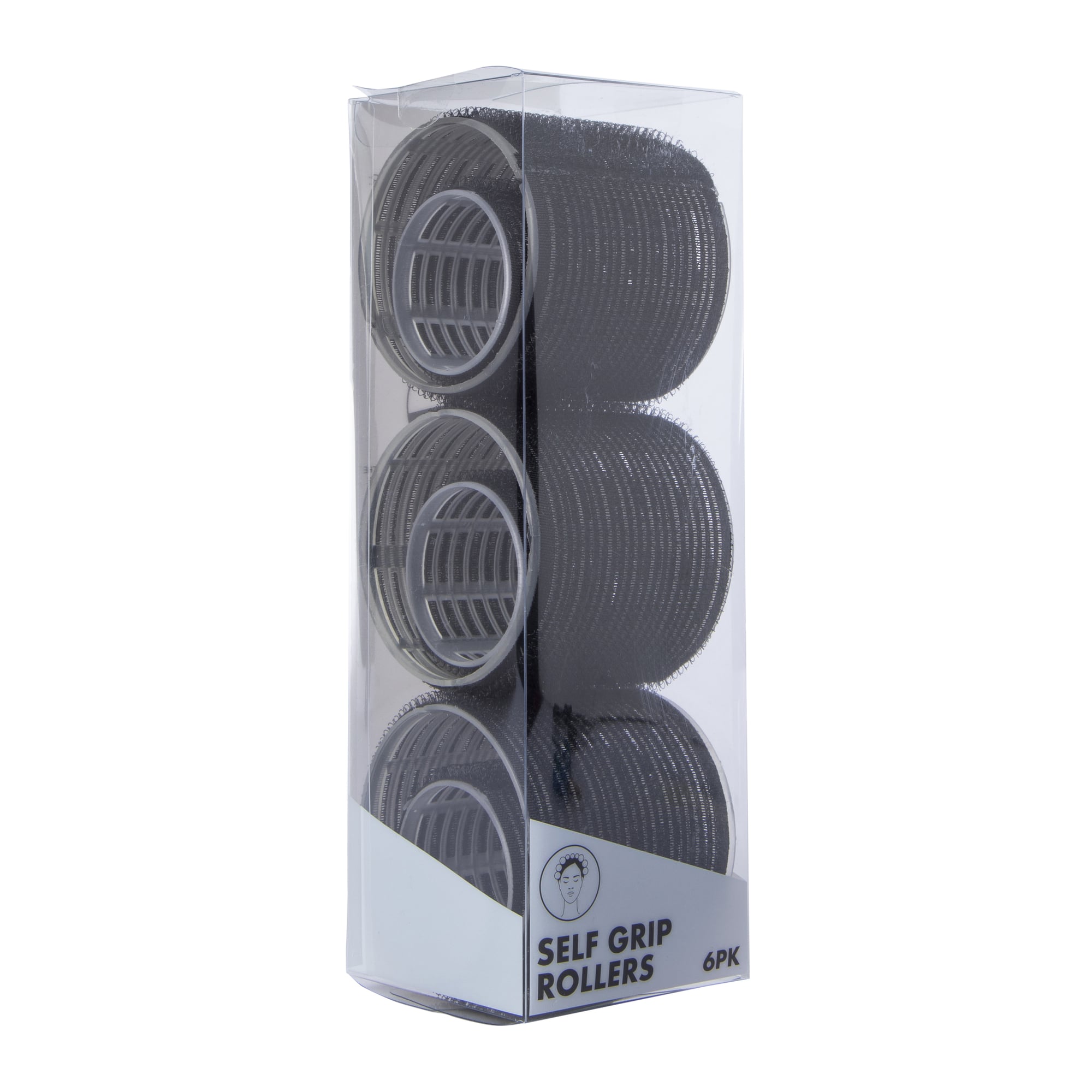 Self-Grip Hair Rollers 6-Pack