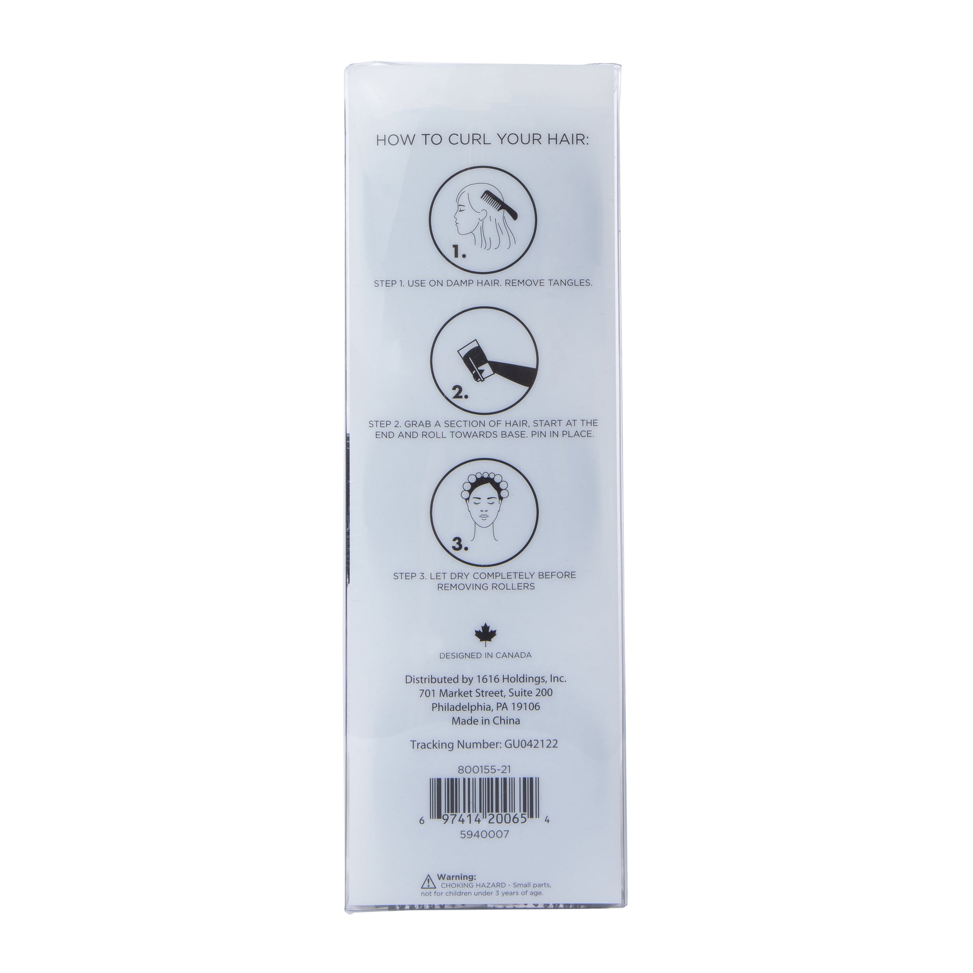 Self-Grip Hair Rollers 6-Pack