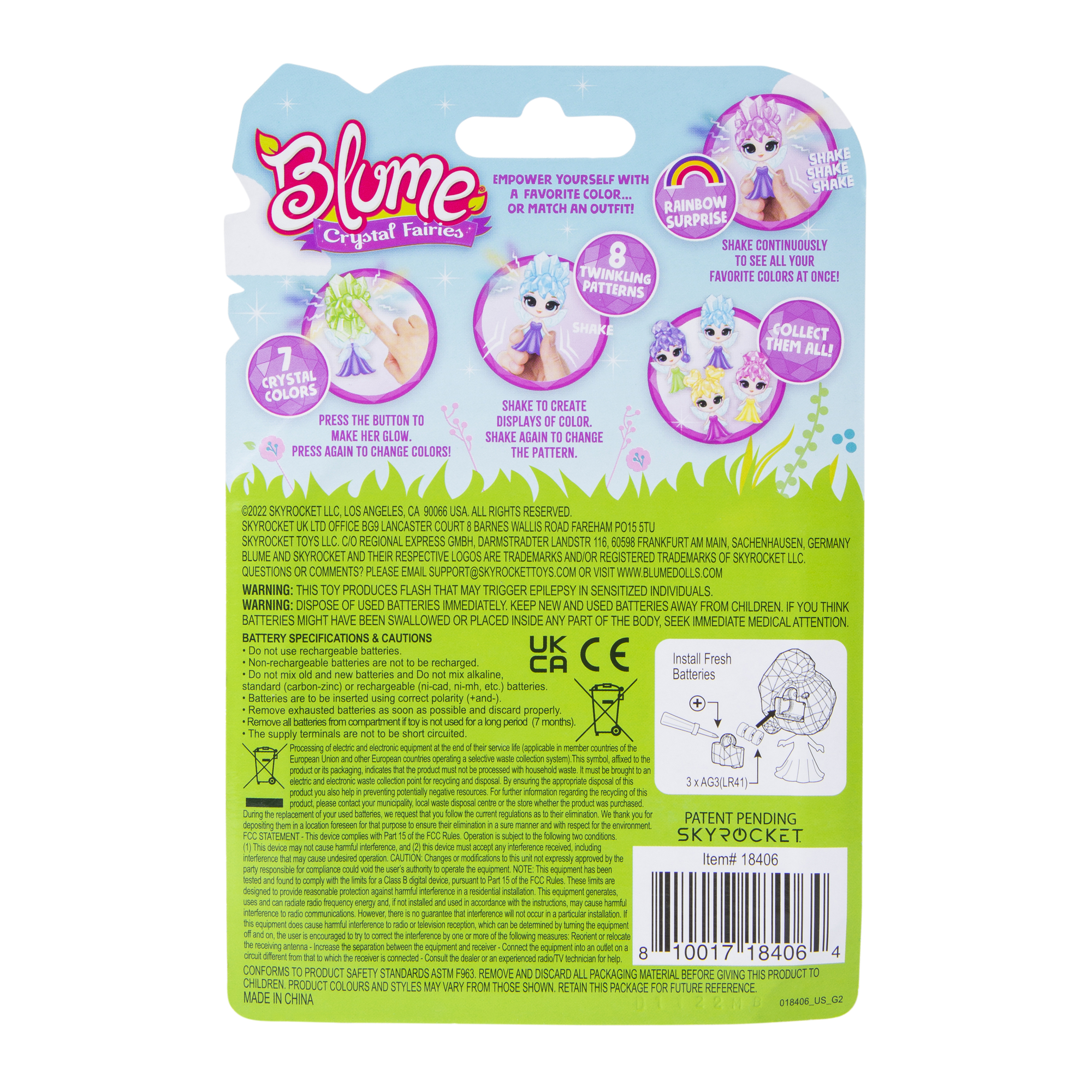 Blume Crystal Fairy Doll