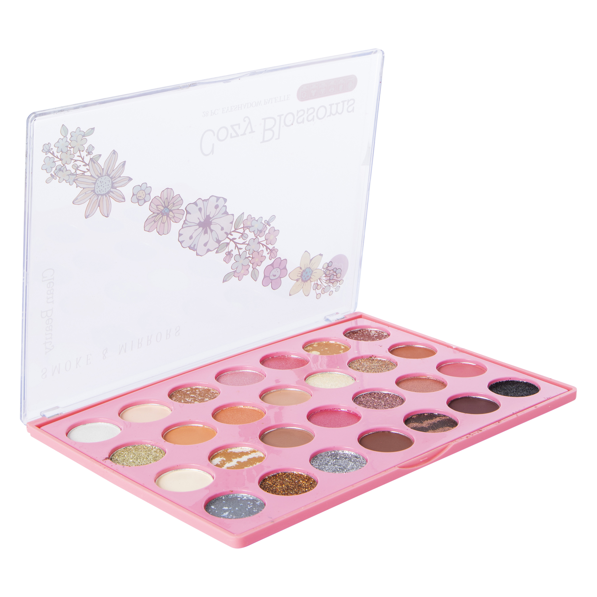 Smoke & Mirrors Clean Beauty Eyeshadow Palette 28-Piece