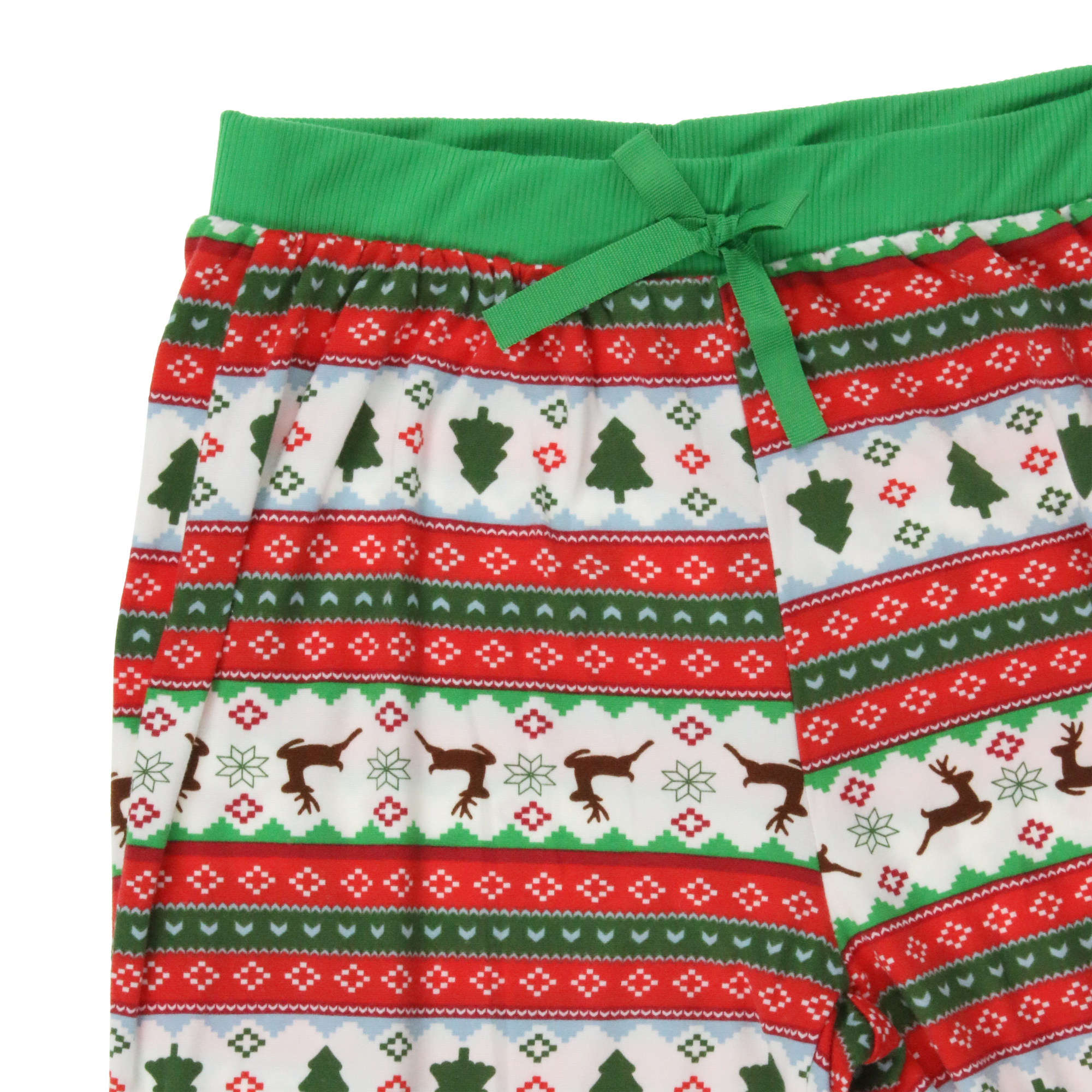 Juniors Holiday Fair Isle Pajama Pants