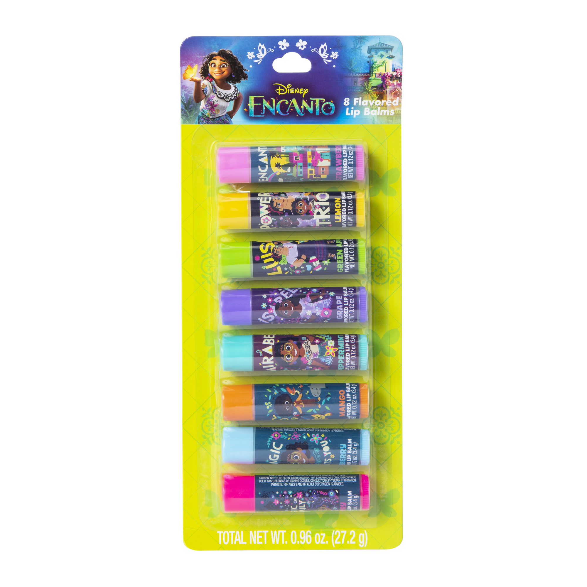 Disney Encanto Flavored Lip Balm 8-Count