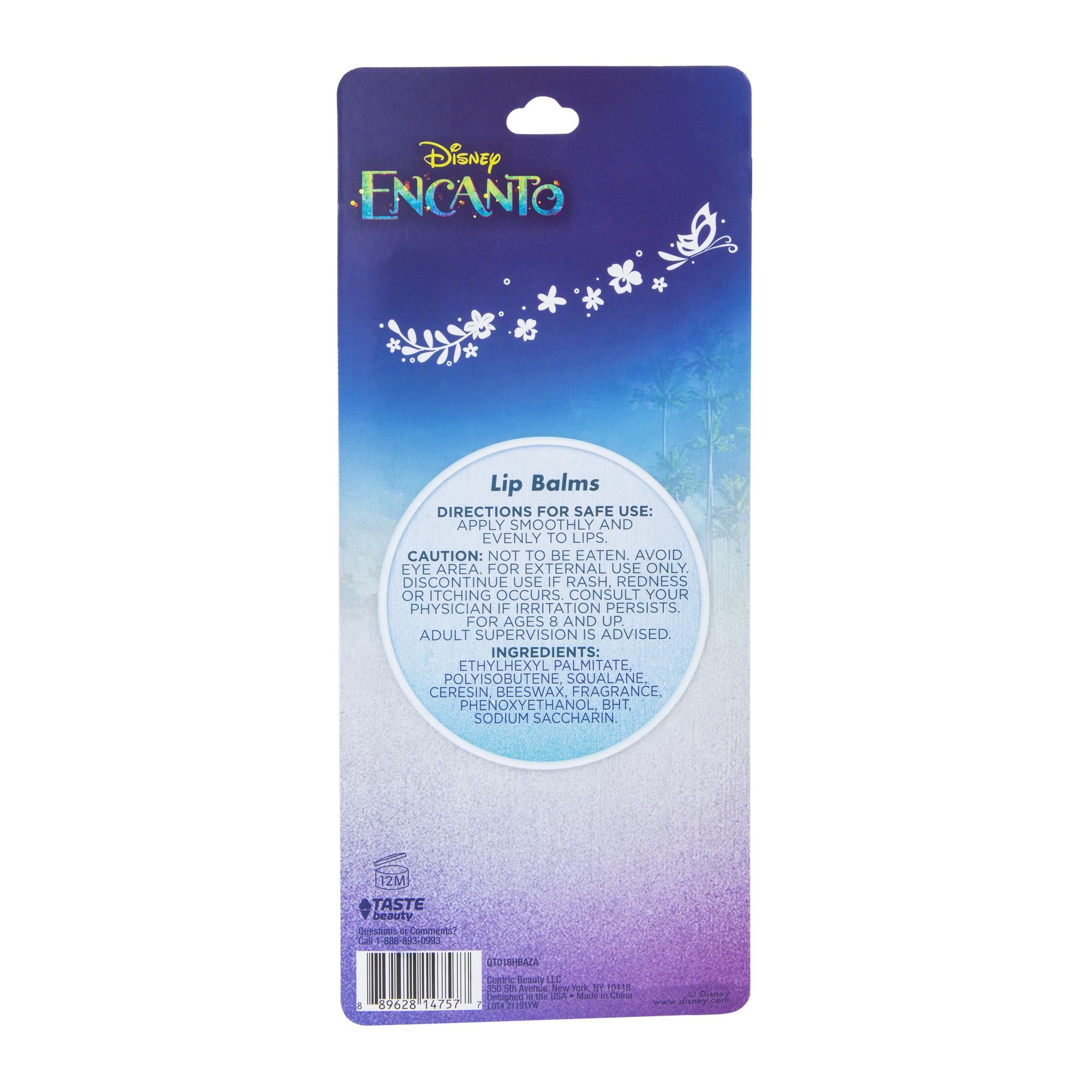 Disney Encanto Flavored Lip Balm 8-Count