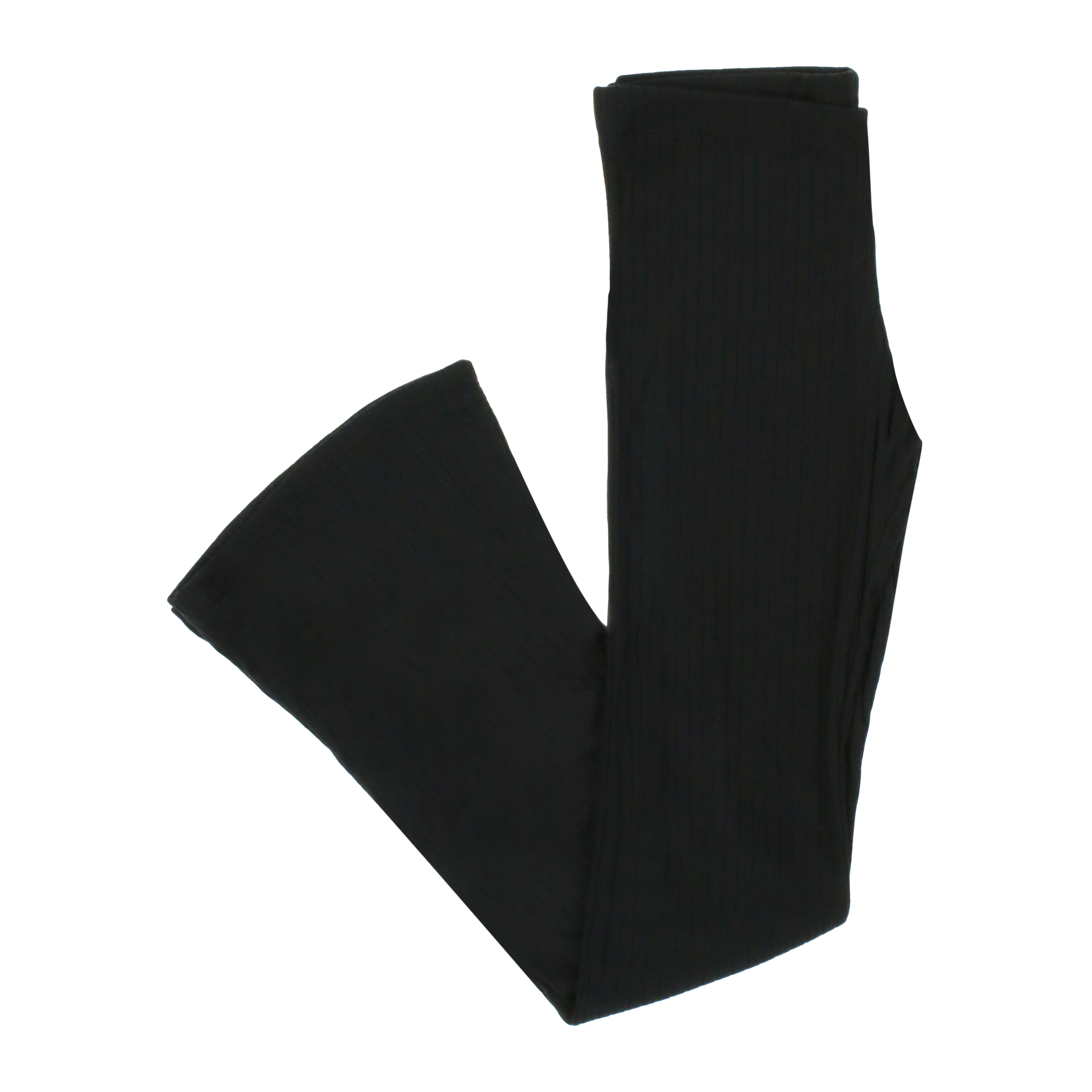 Ribbed Flare Pants