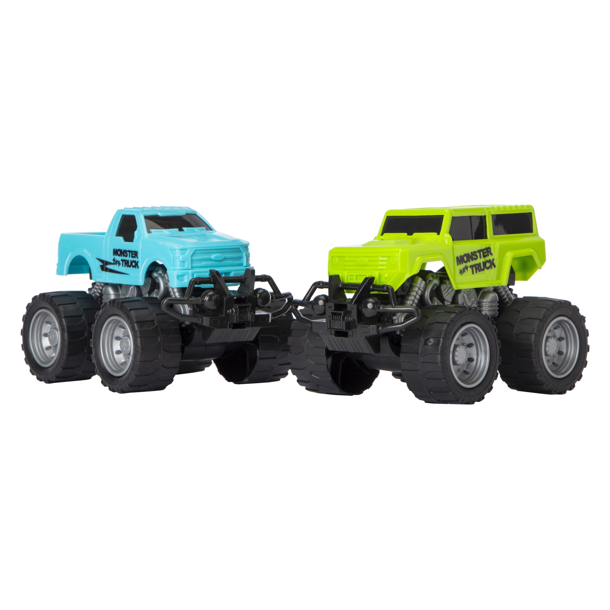 Friction Monster Trucks 2-Pack Set (Styles May Vary)