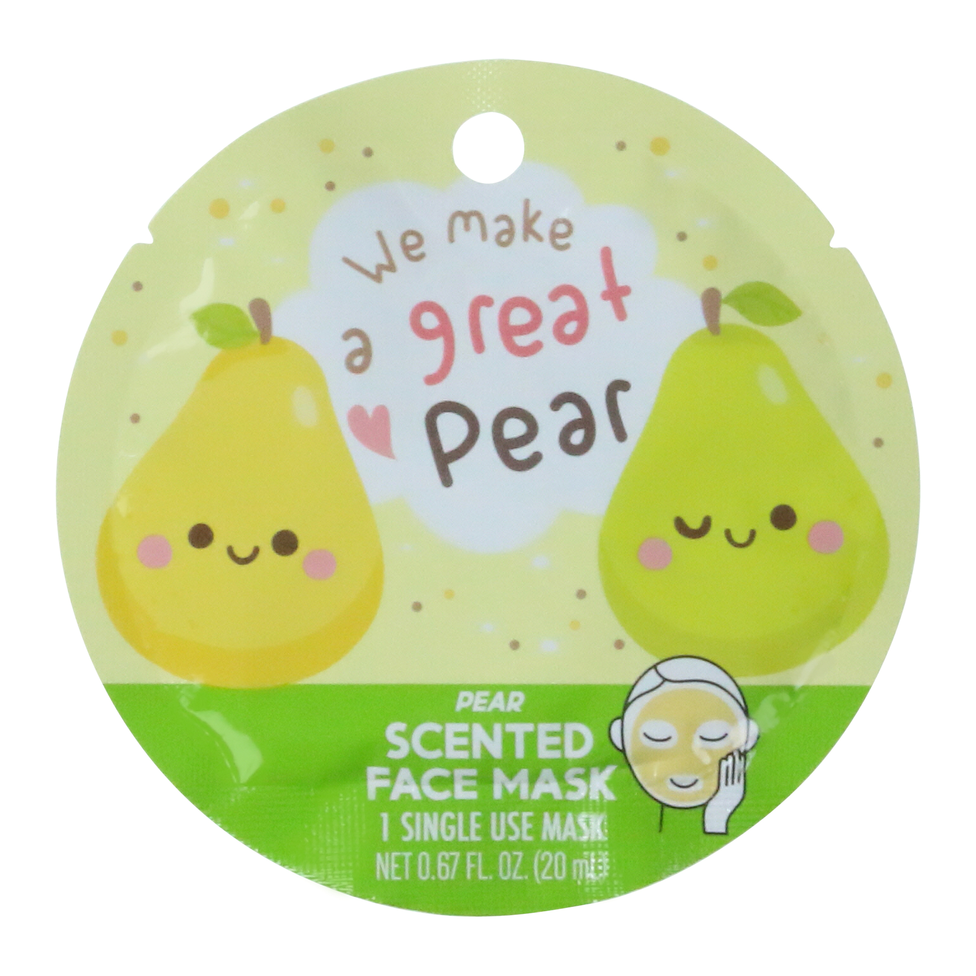 'We Make A Great Pear' Pear-Scented Sheet Mask