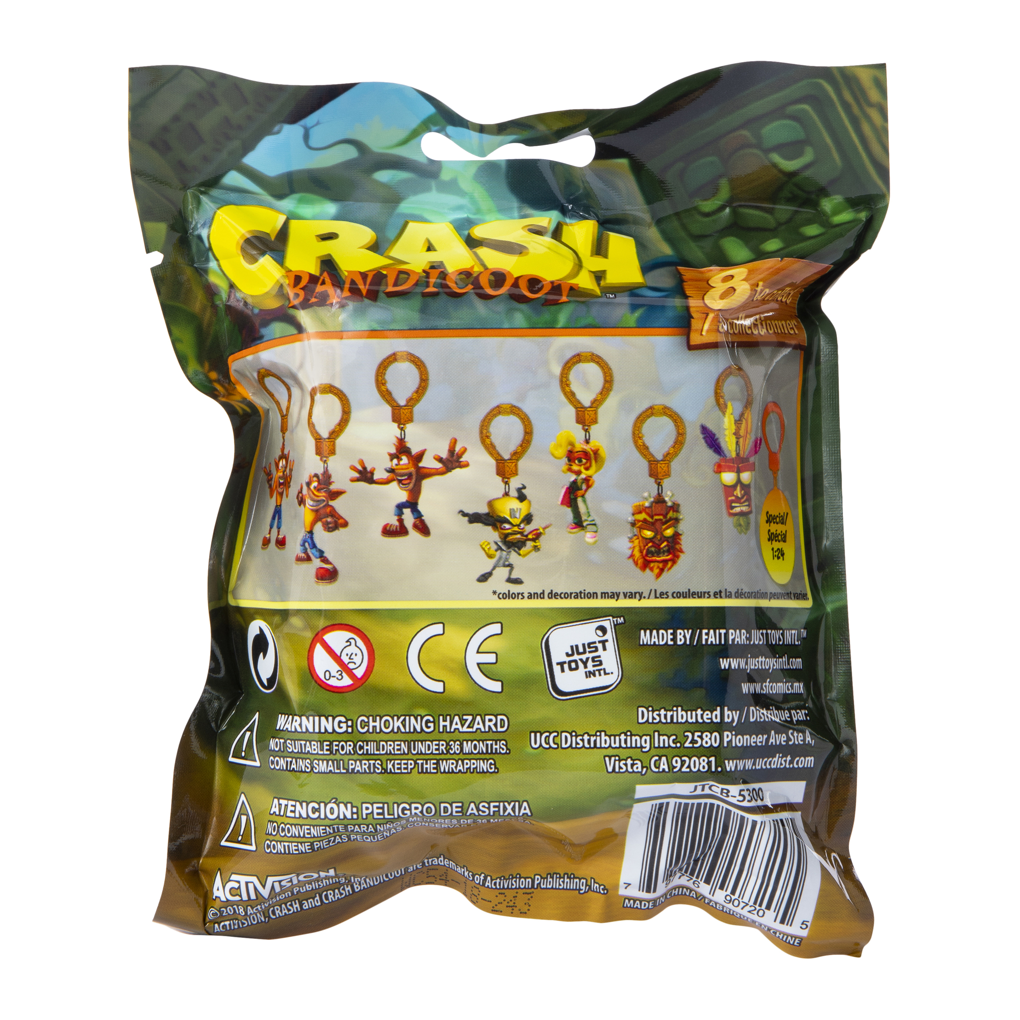 Crash Bandicoot™ Backpack Hanger Blind Bag