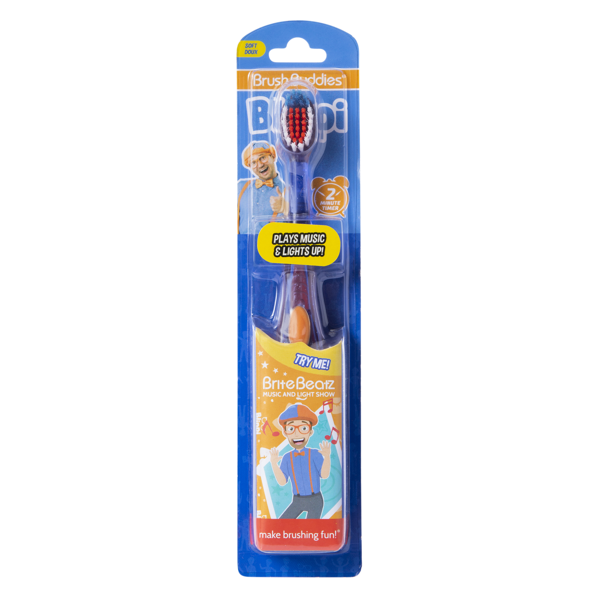 Brush Buddies® Blippi™ Kid's Brite Beatz Toothbrush