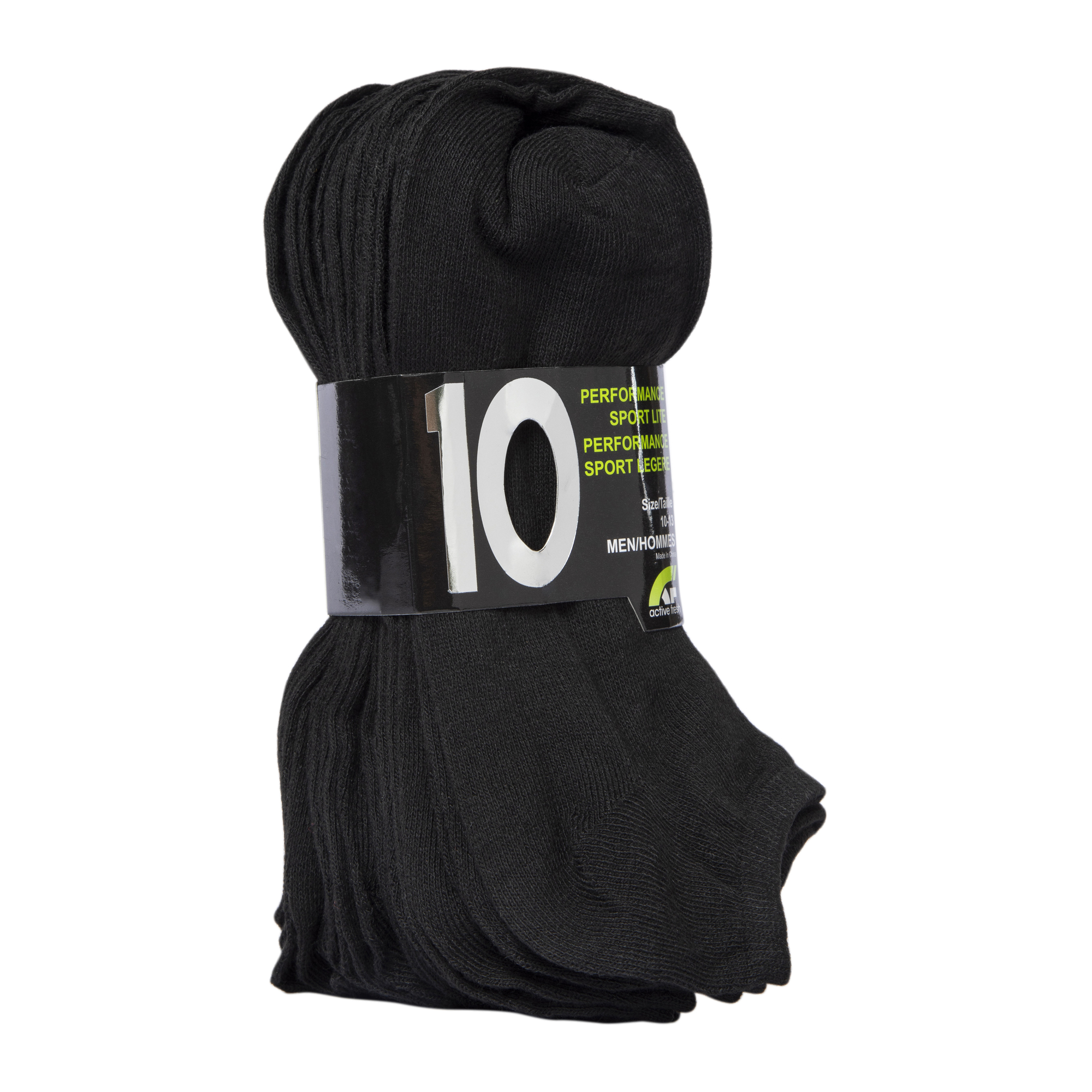 Men's Performance Sport Lite Low-Cut Socks 10-Pack