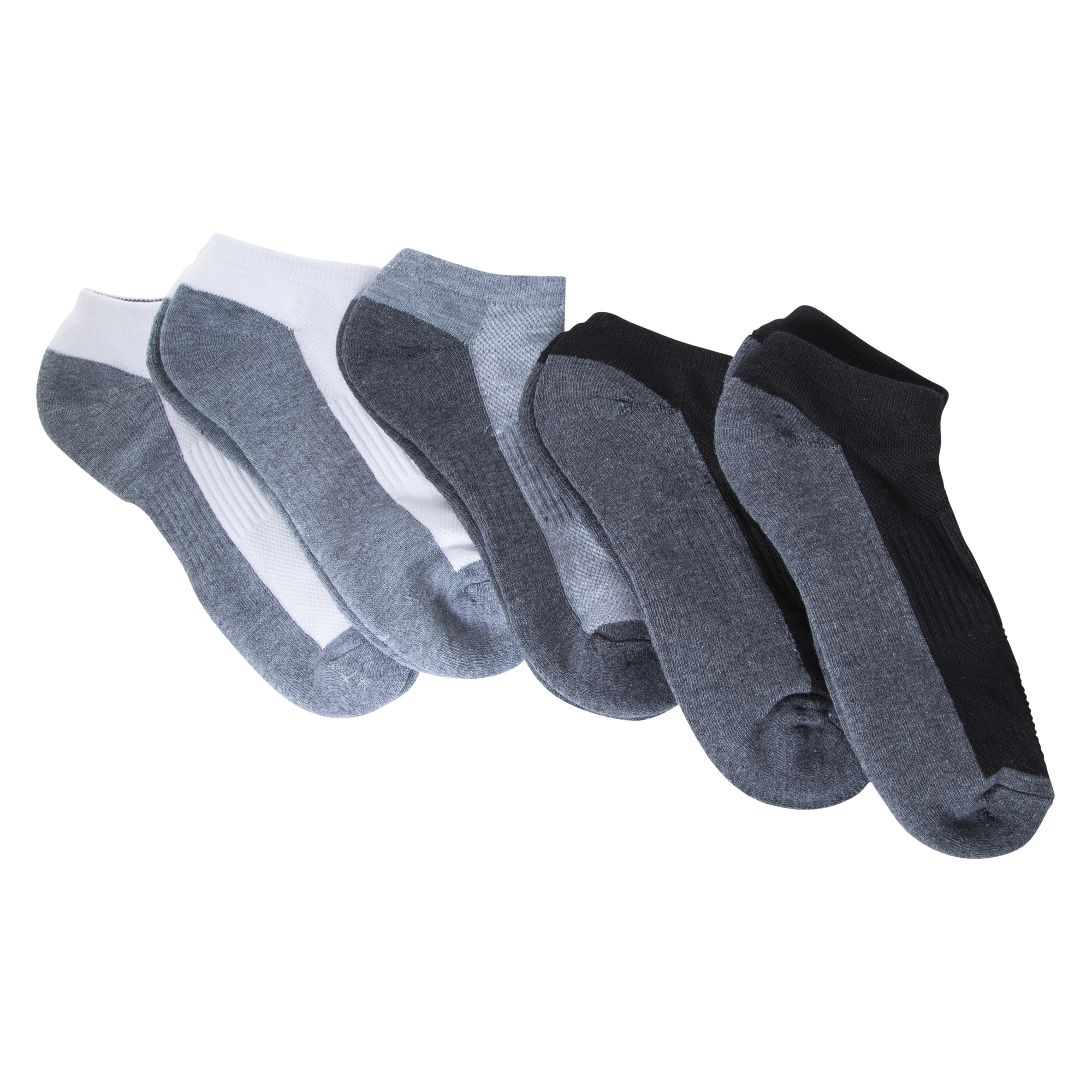 Series-8 Fitness™ Men's Low-Cut Performance Socks 5-Pack