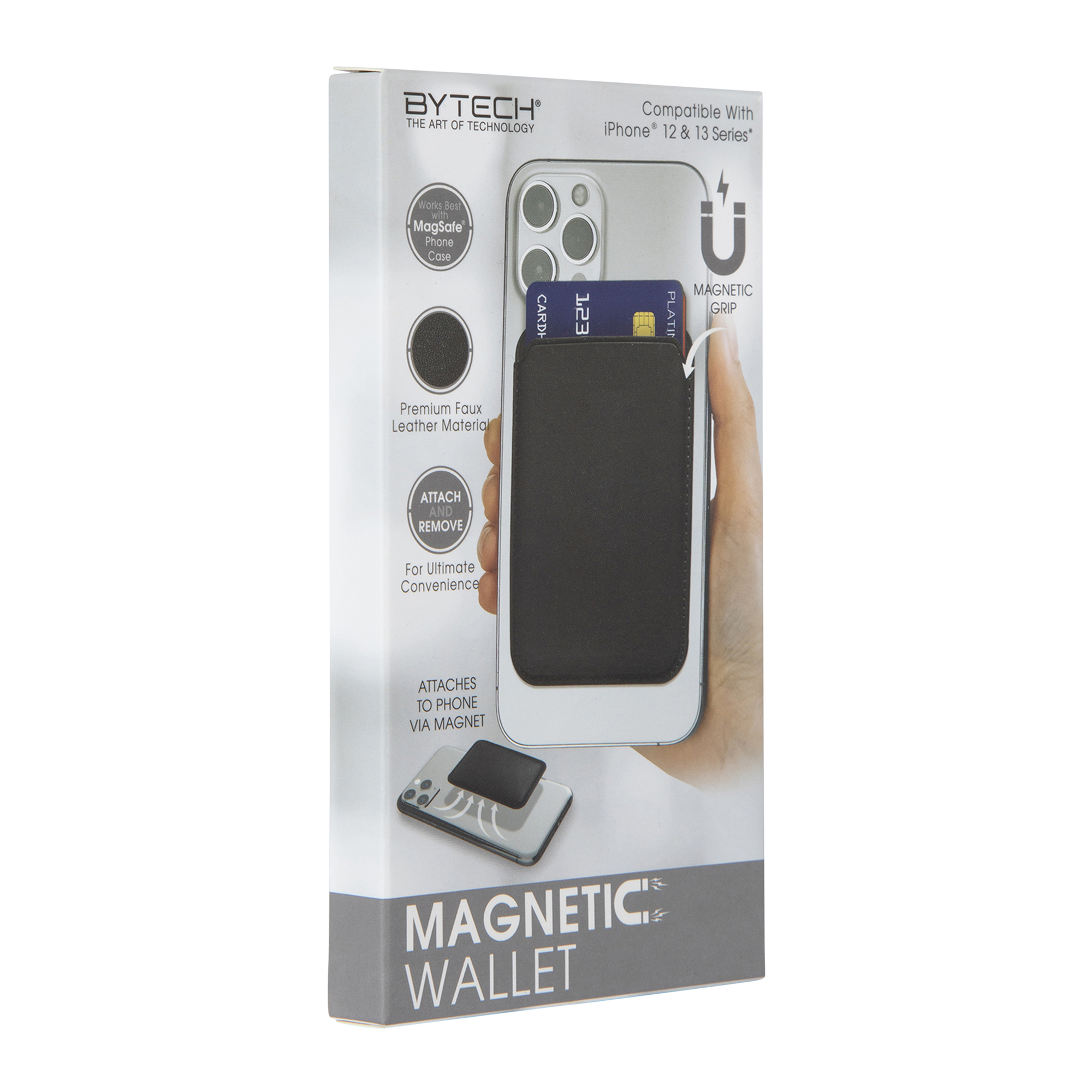 Magnetic Wallet For iPhone 13®/12®