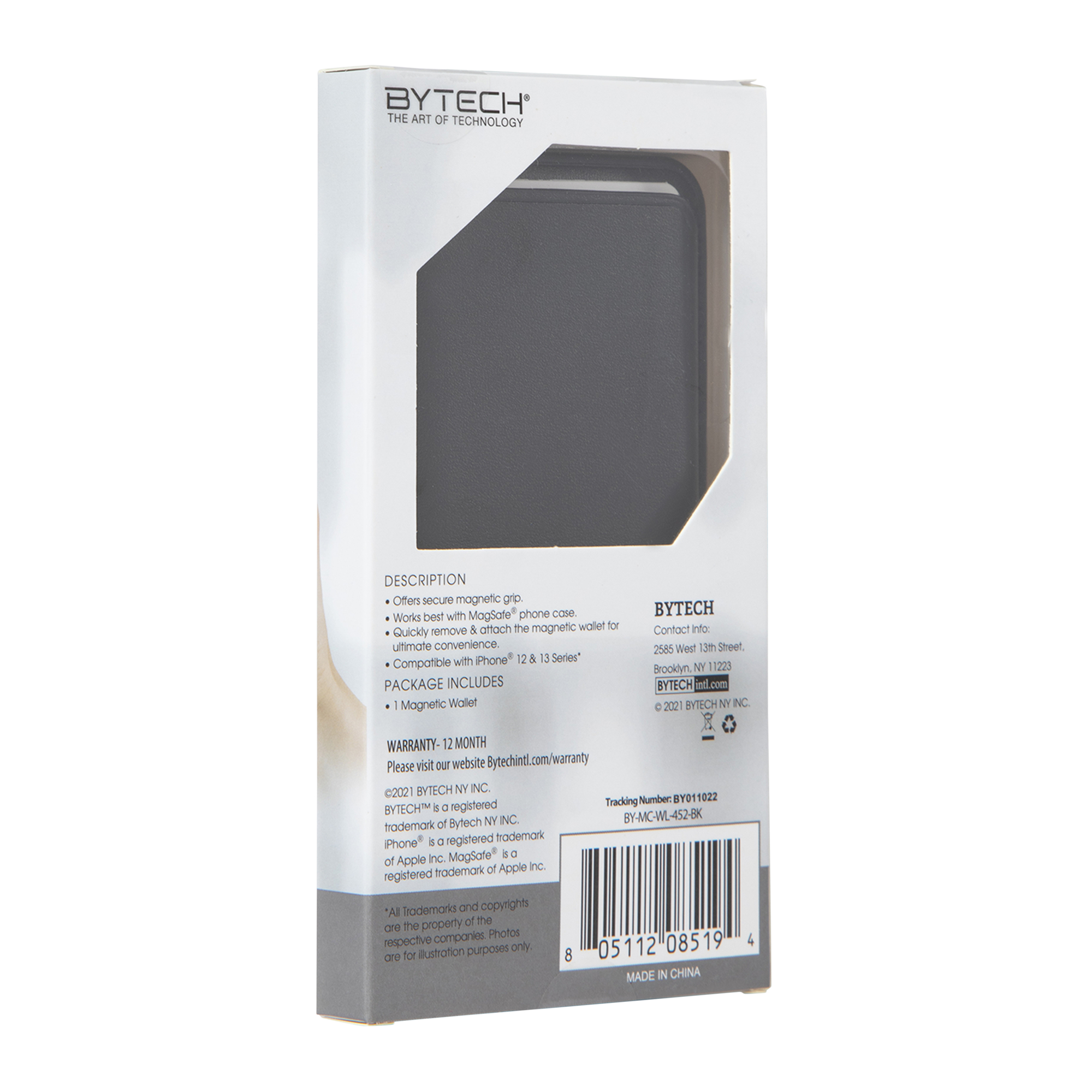 Magnetic Wallet For iPhone 13®/12®