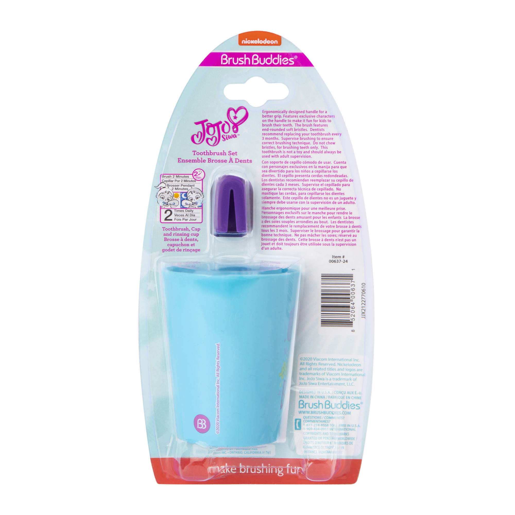 Brush Buddies® Jojo Siwa™ Toothbrush Set