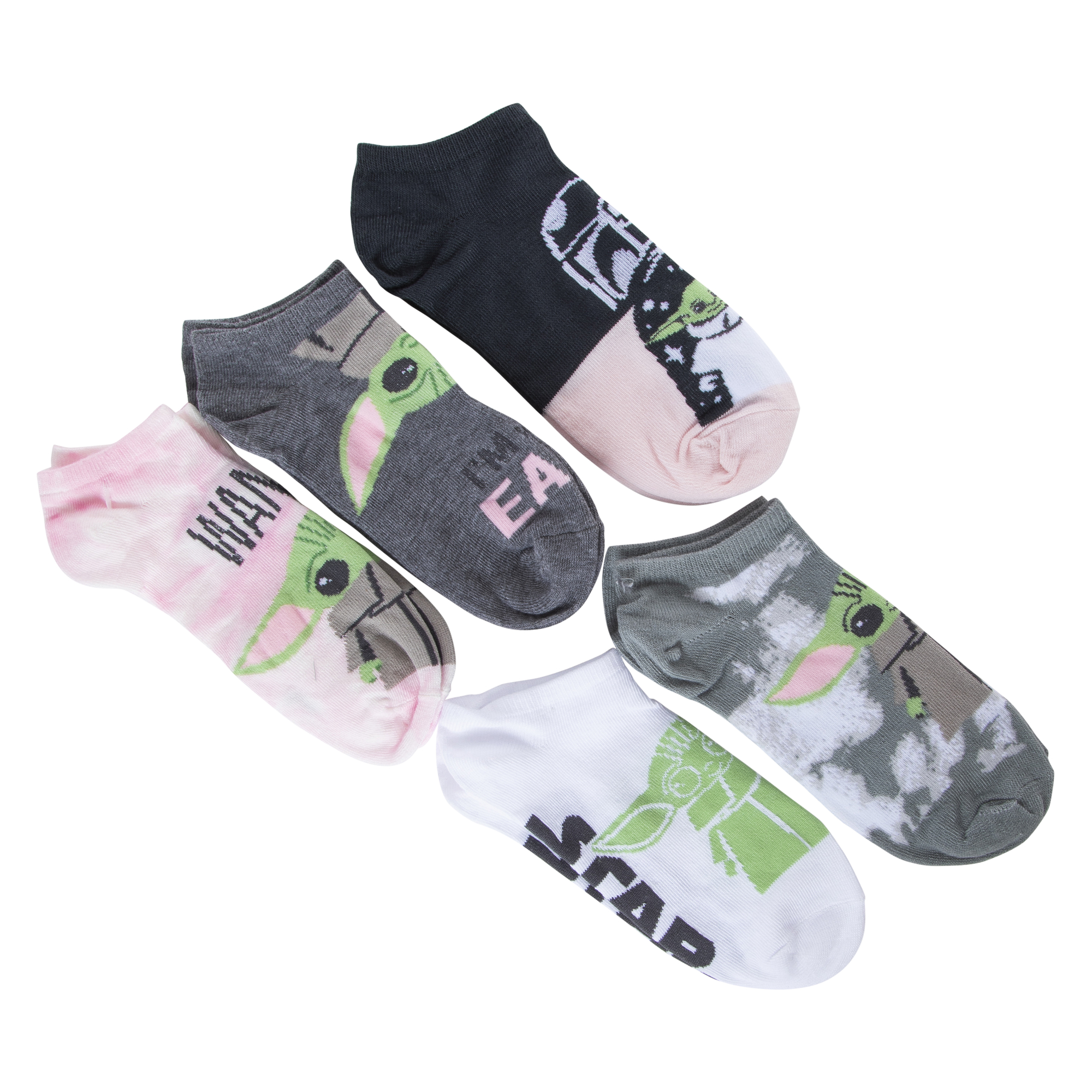 Star Wars® The Mandalorian™ Wanted: The Child™ No-Show Socks 5-Pack
