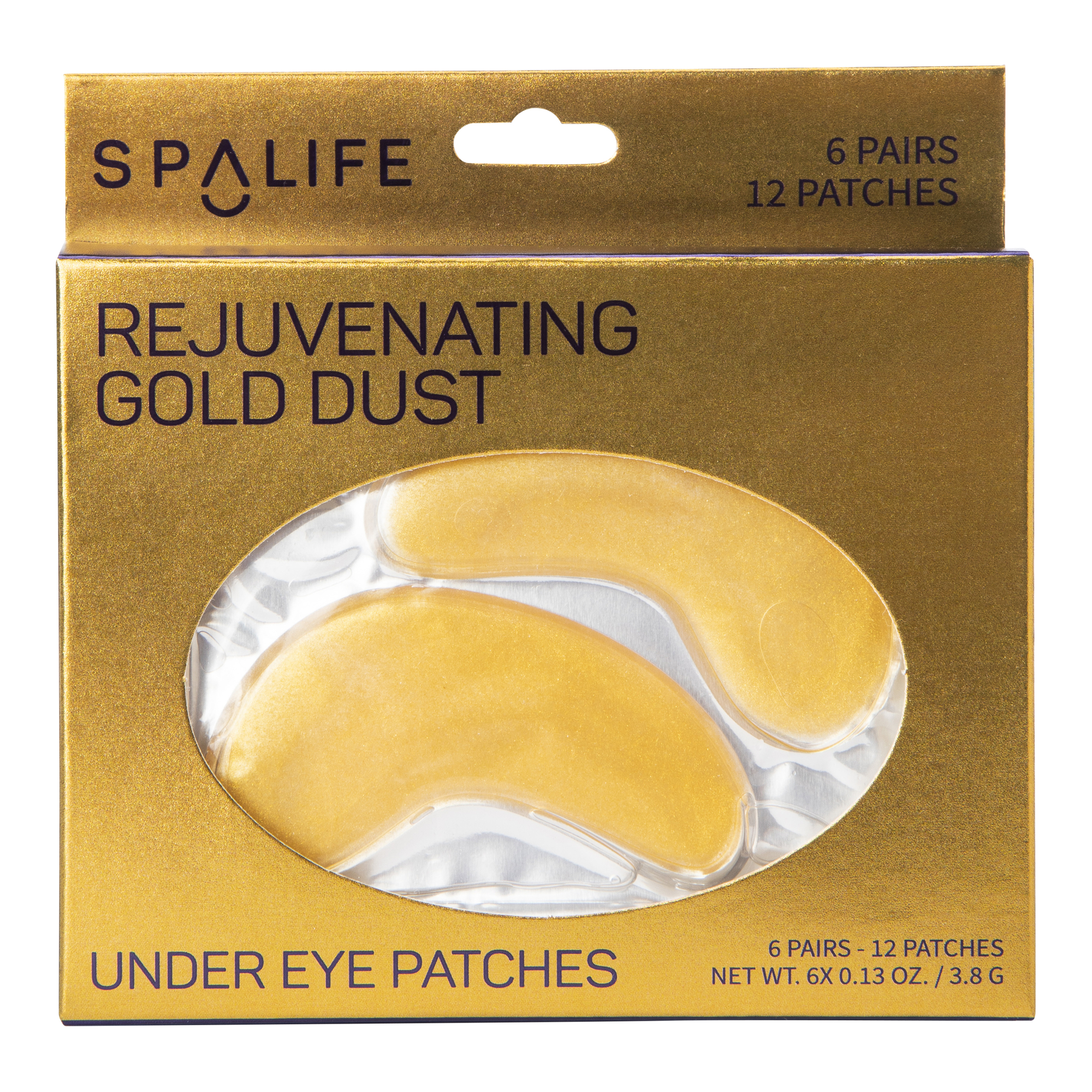 Rejuvenating Gold Dust Under-Eye Patches, 6 Pairs