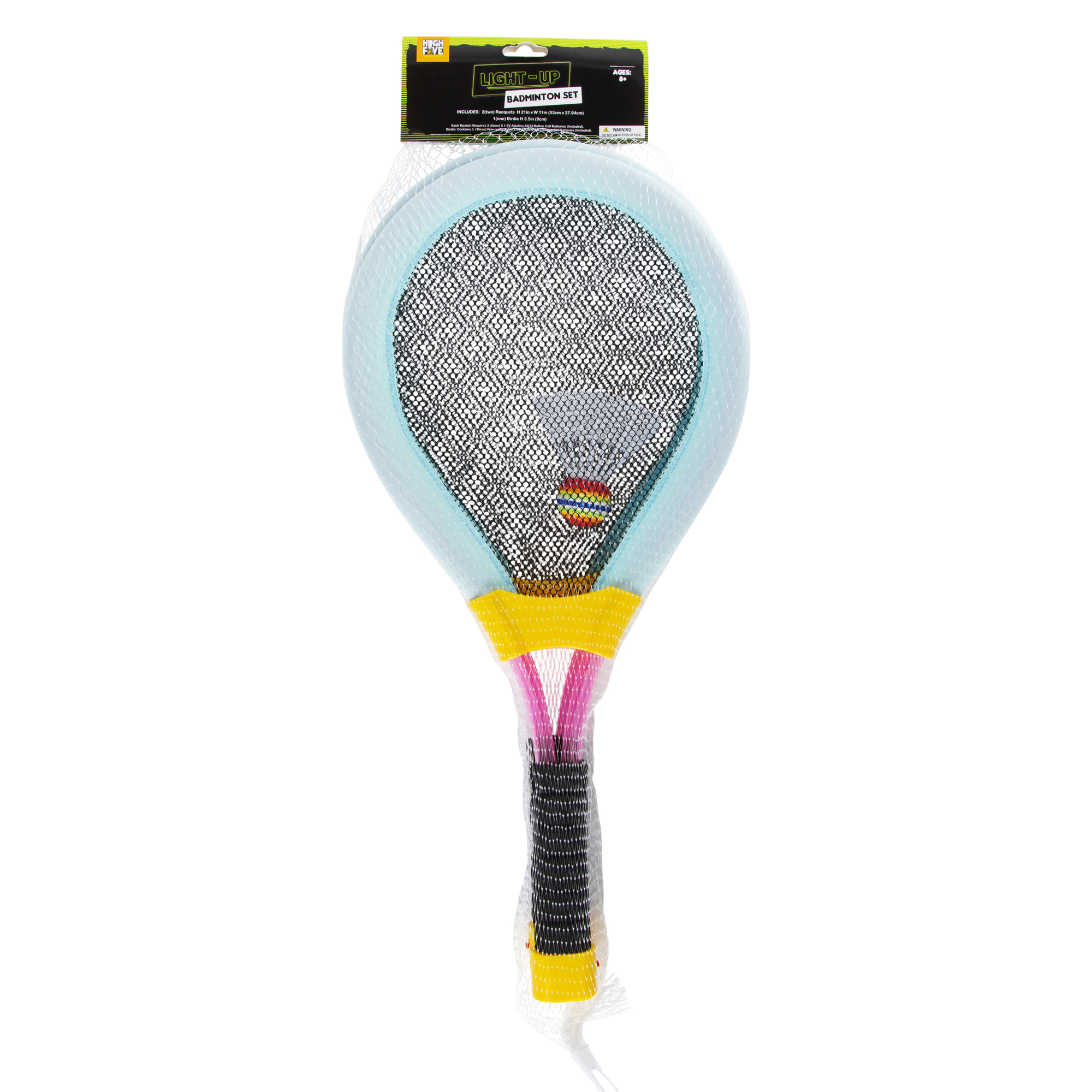Light-Up Badminton 3-Piece Set