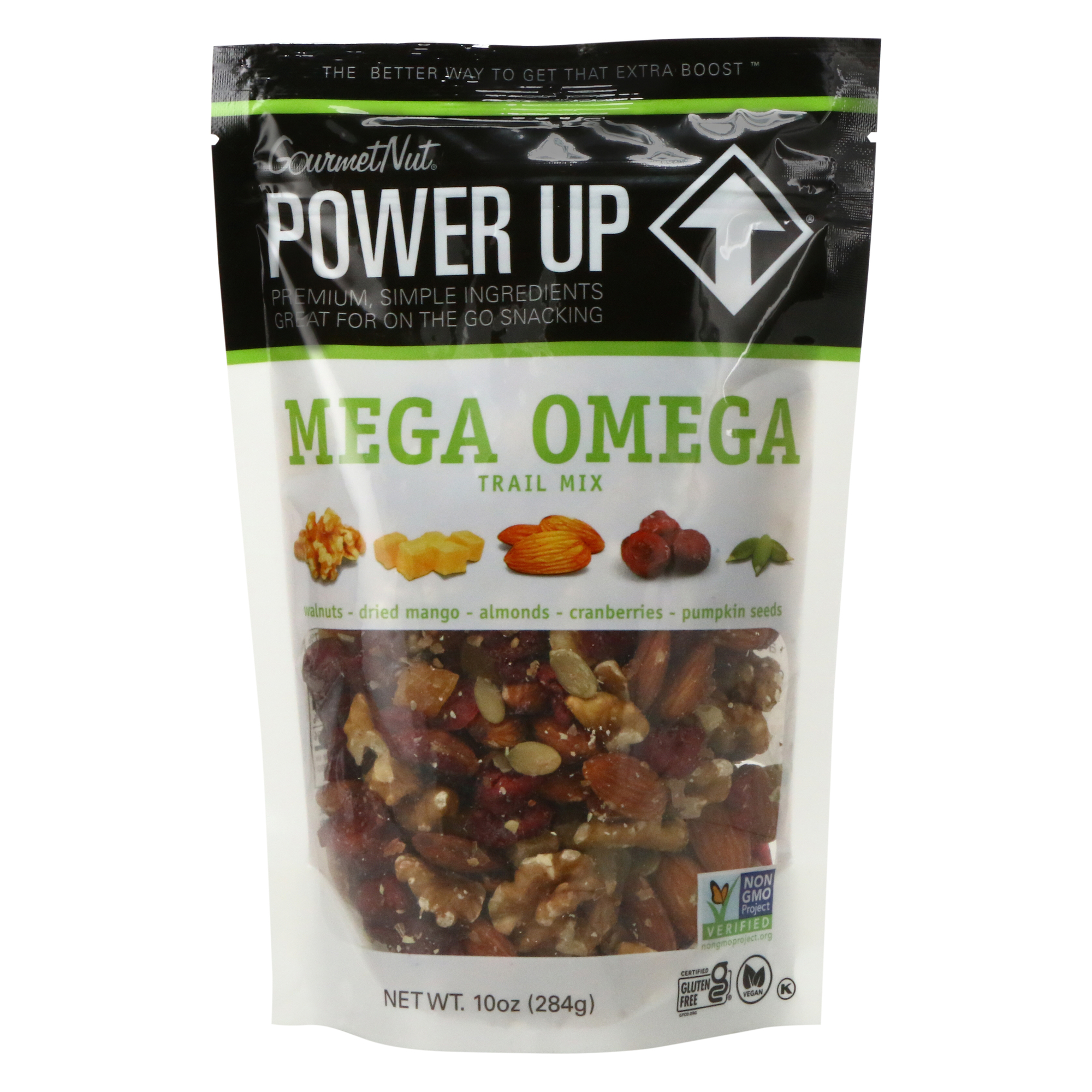 Power Up Mega Omega Trail Mix 10oz