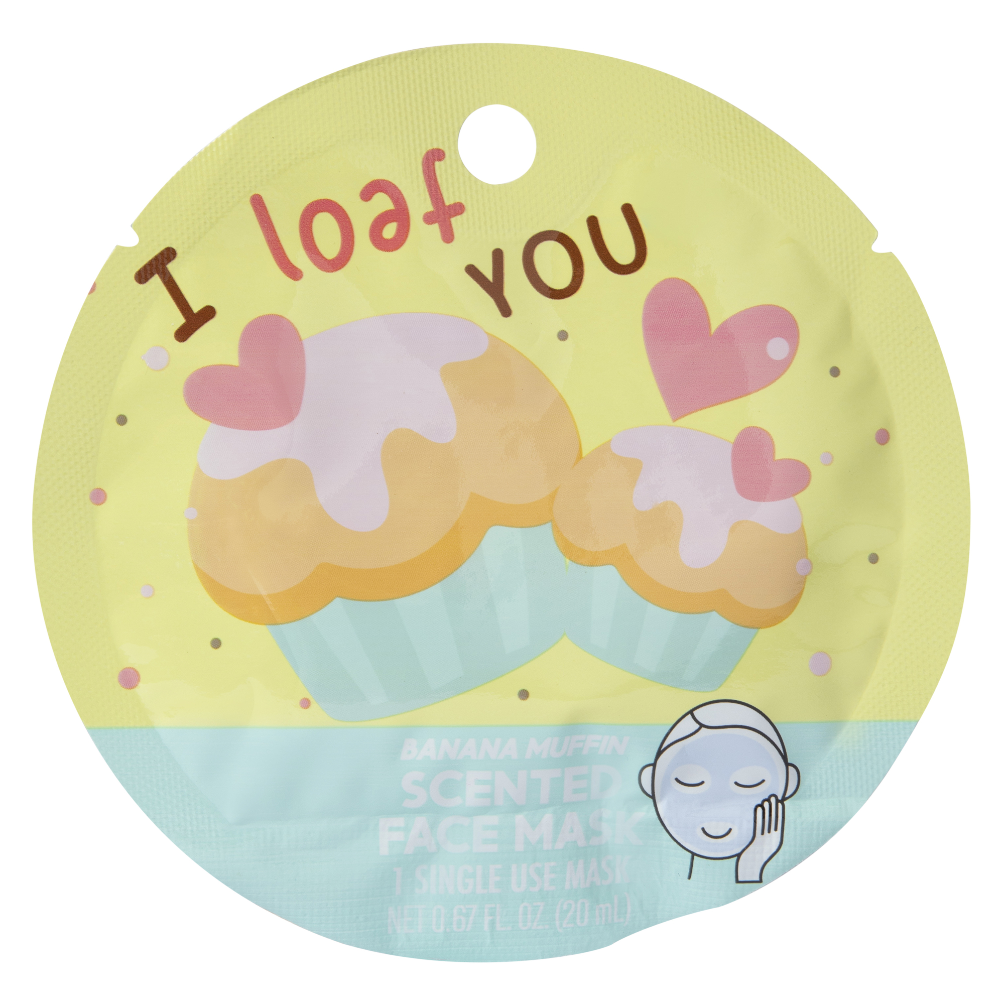 Scented Sheet Face Mask - Banana Muffin