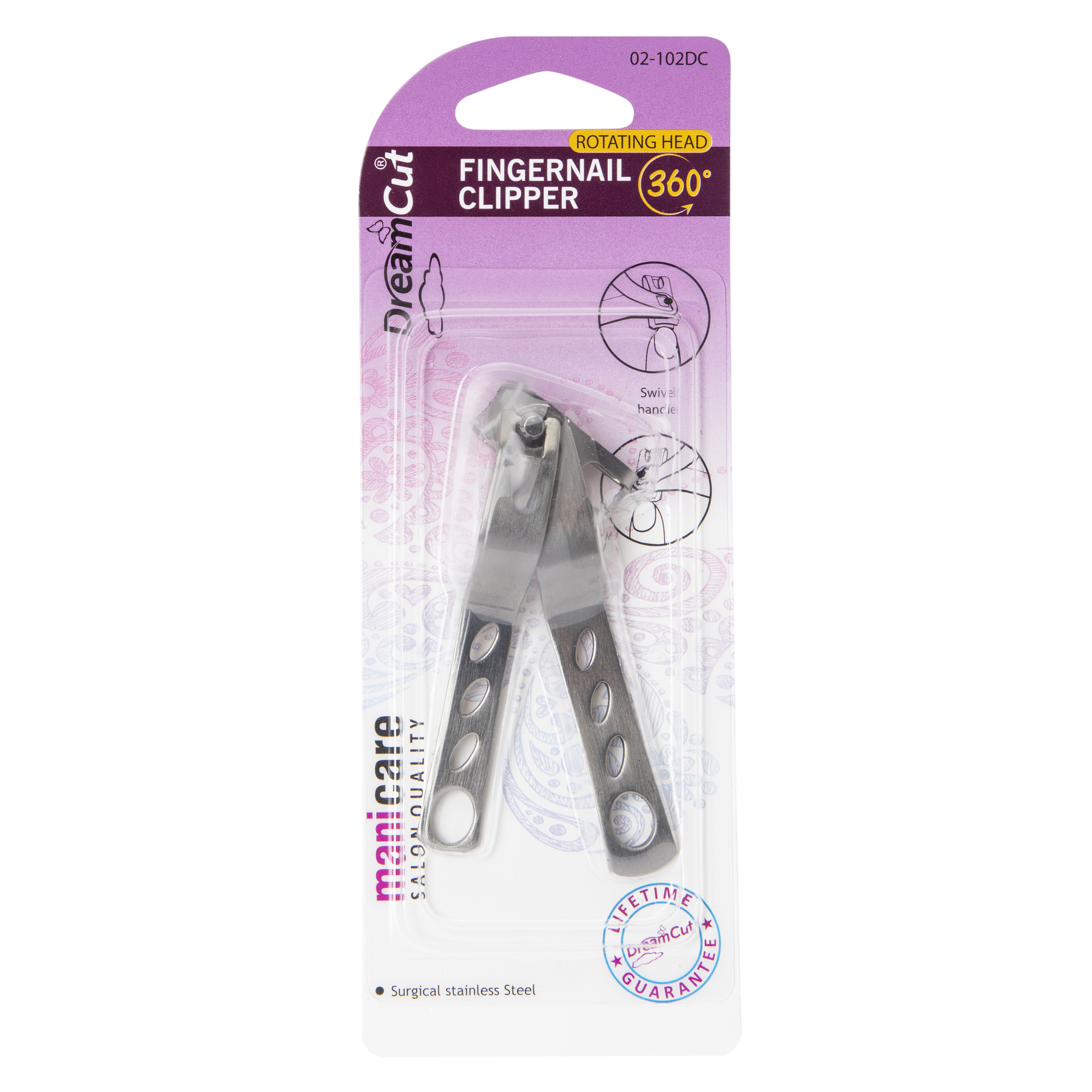 360-Degree Rotating Fingernail Clipper