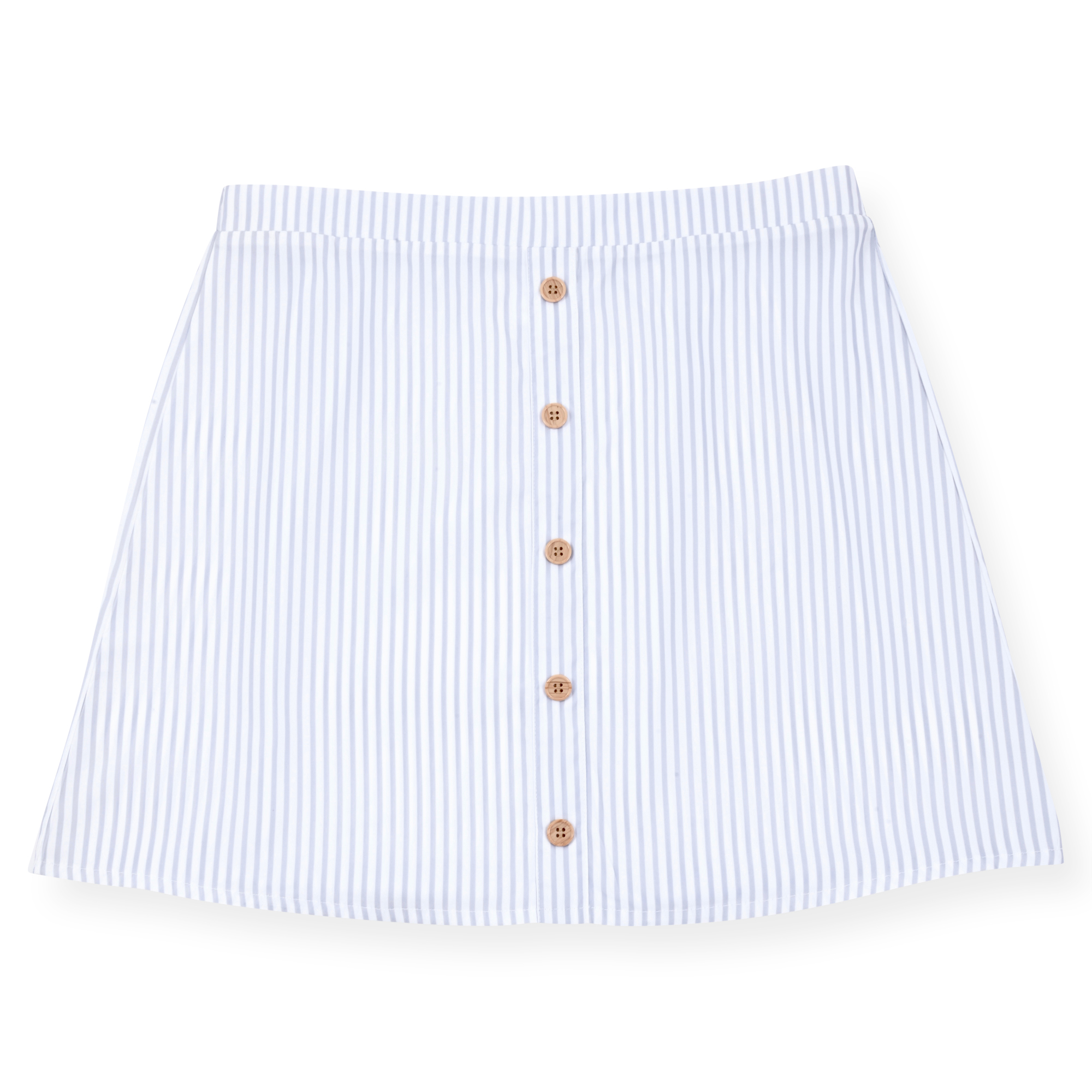 Striped Button Down Co-Ord Skirt
