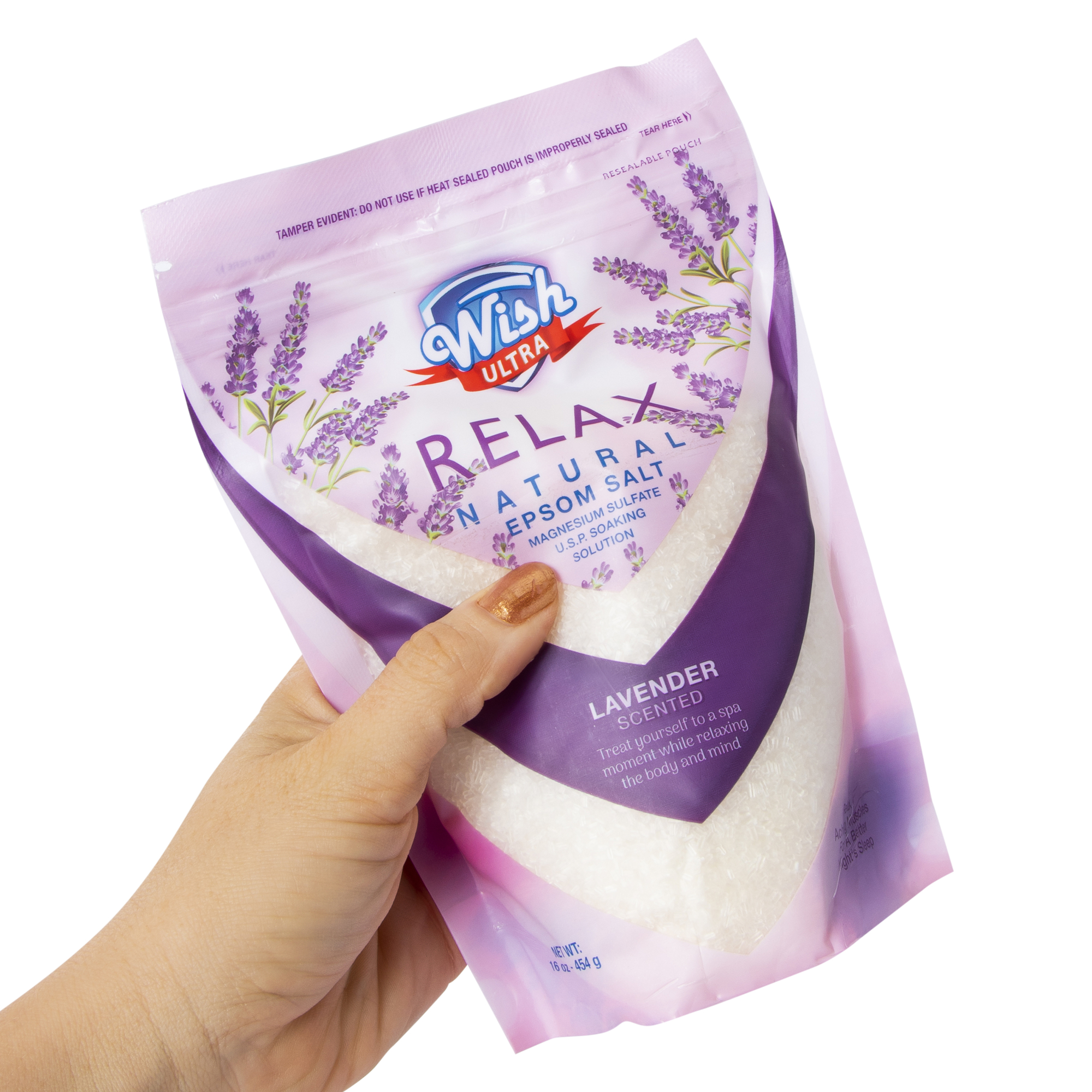 Wish Ultra Relax Natural Epsom Salts 16oz