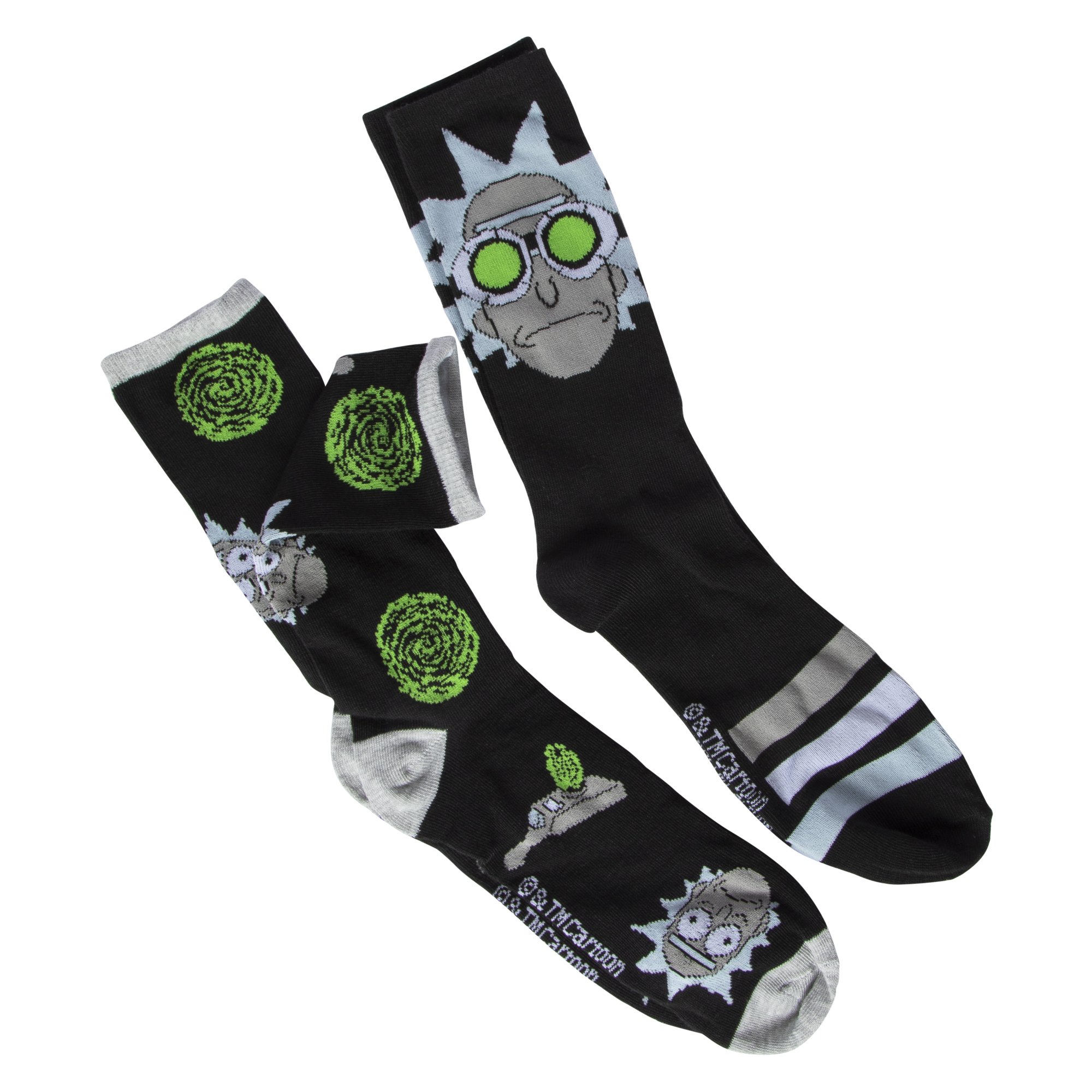 Rick And Morty™ Goggles Crew Socks 2-Pack