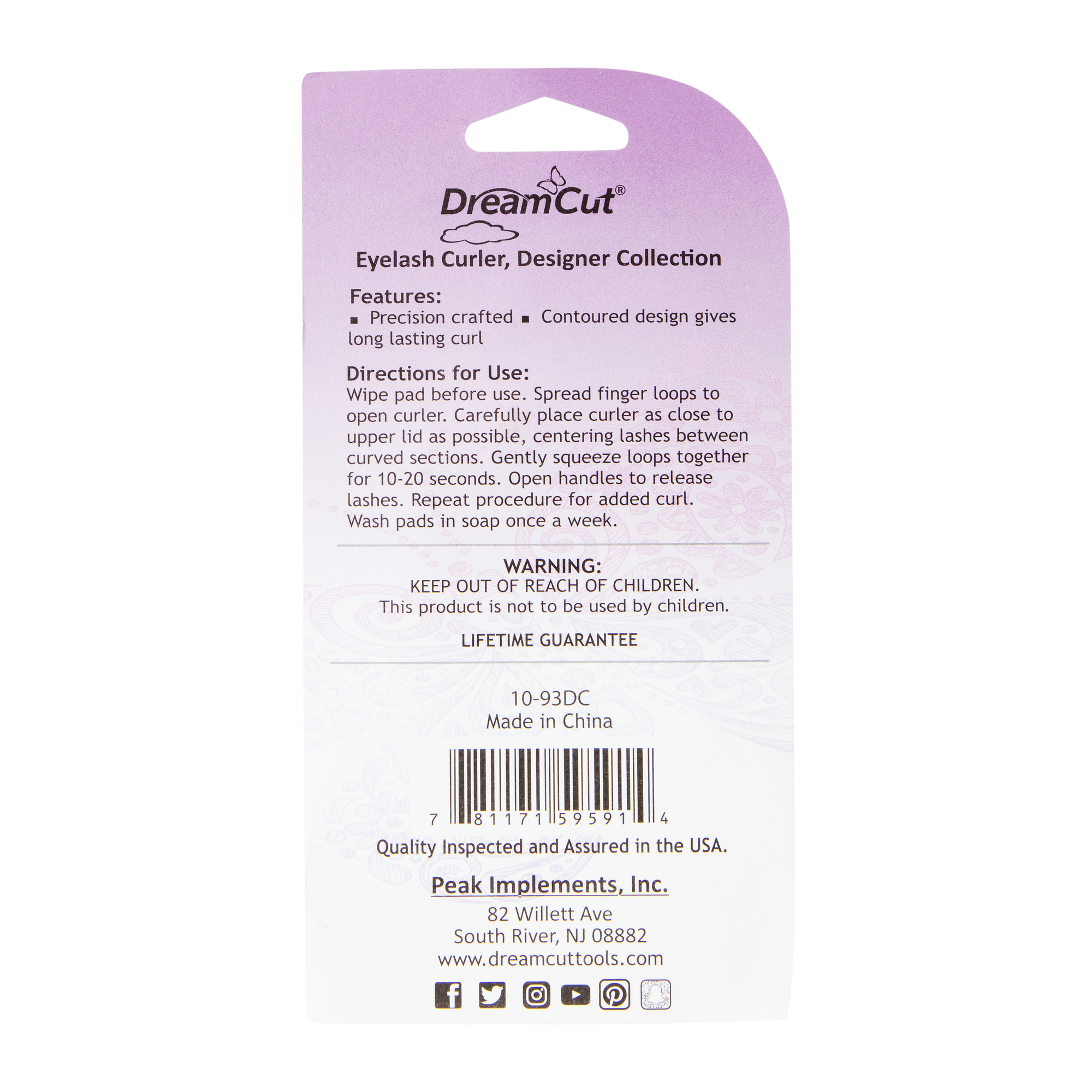 Pink Eyelash Curler